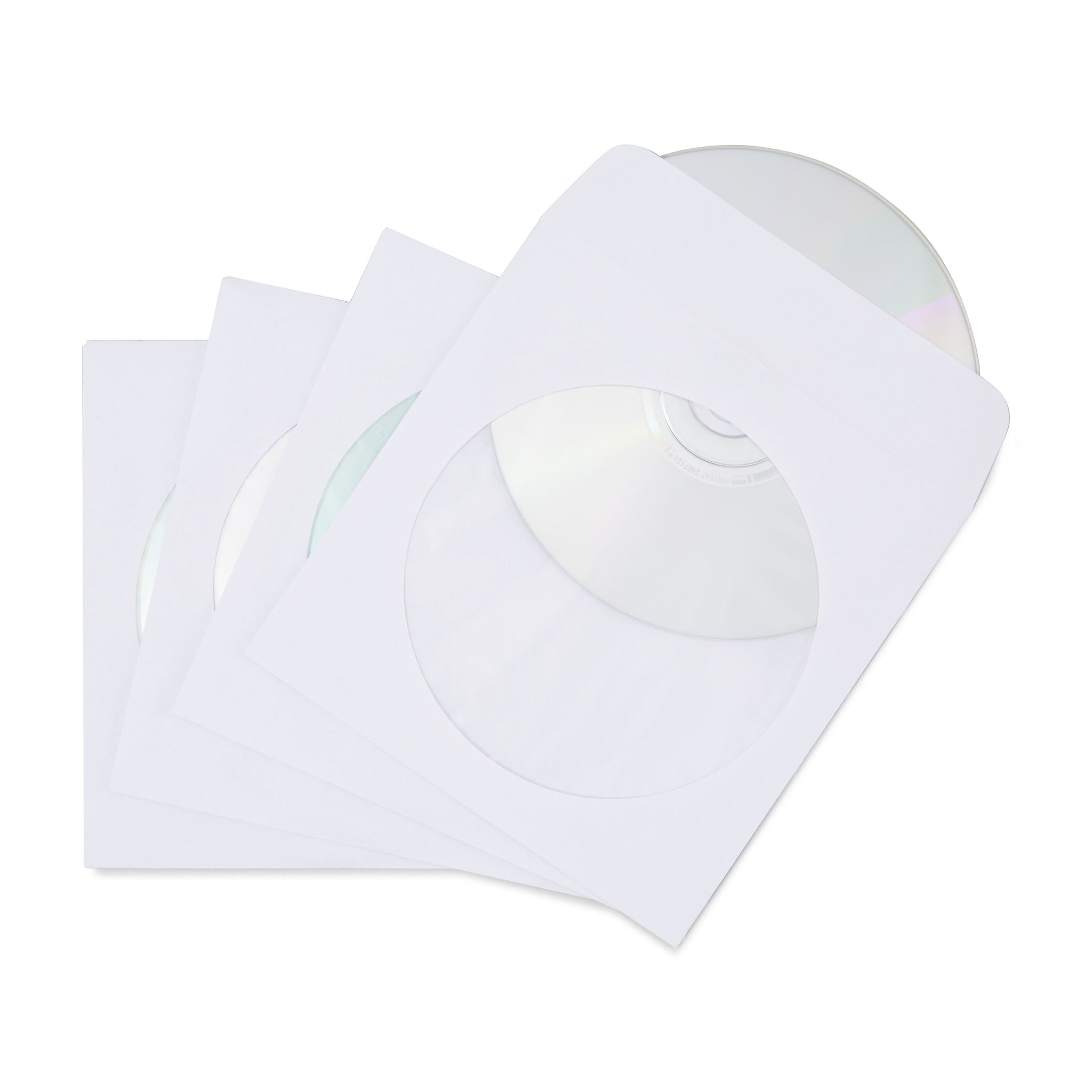 Staples Open End CD/DVD Envelopes, 5