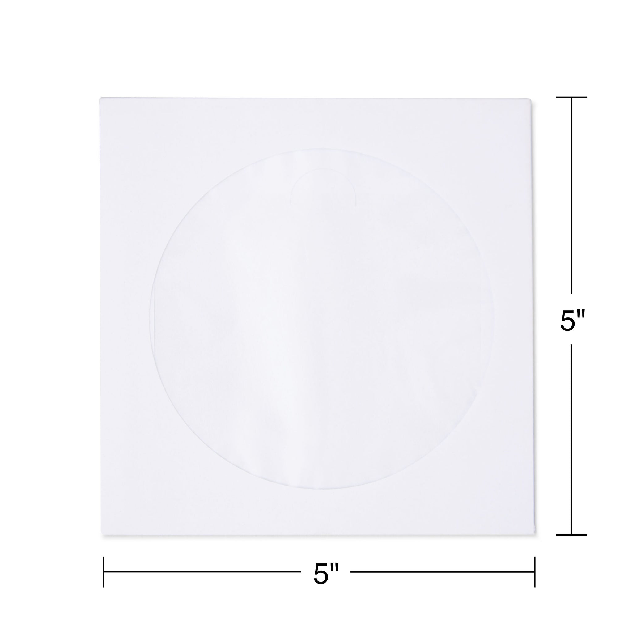 Staples Open End CD/DVD Envelopes, 5