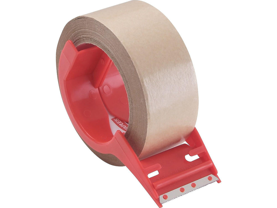 Staples® Paper Packaging Tape, 1.89" x 43.74 yds., Brown