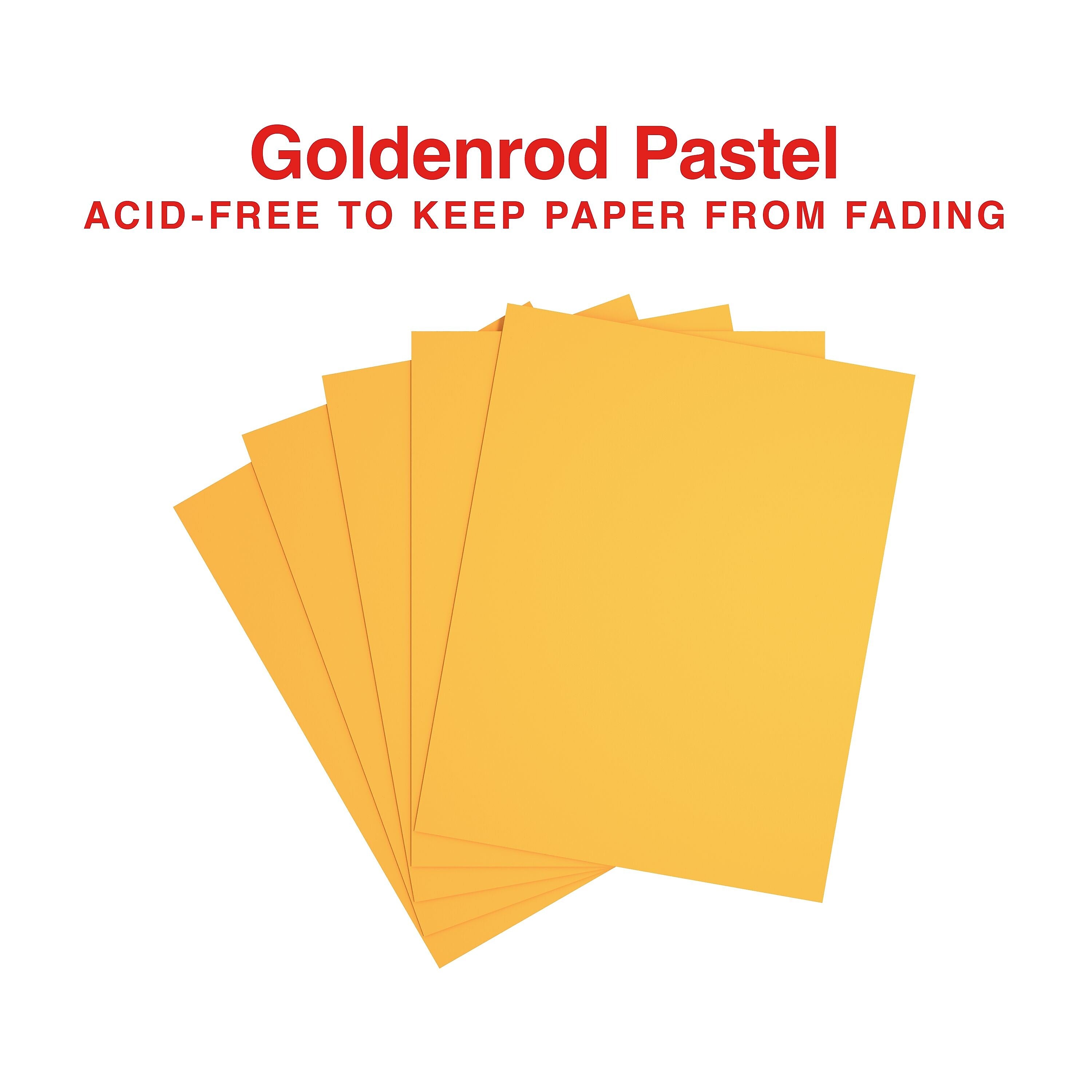 Staples Pastel 30% Recycled Color Copy Paper, 20 lbs., 8.5