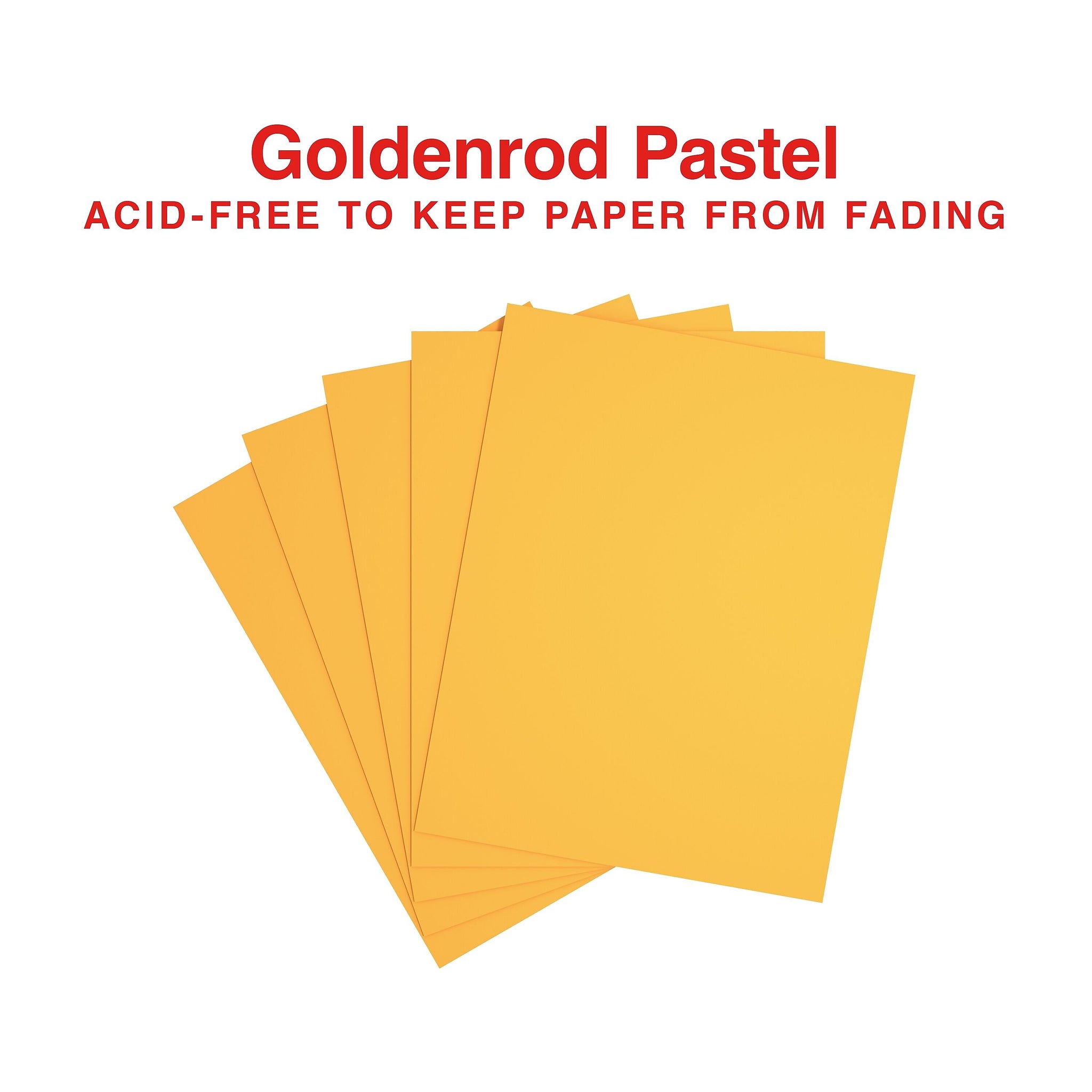 Staples Pastel 30% Recycled Color Copy Paper, 20 lbs., 8.5