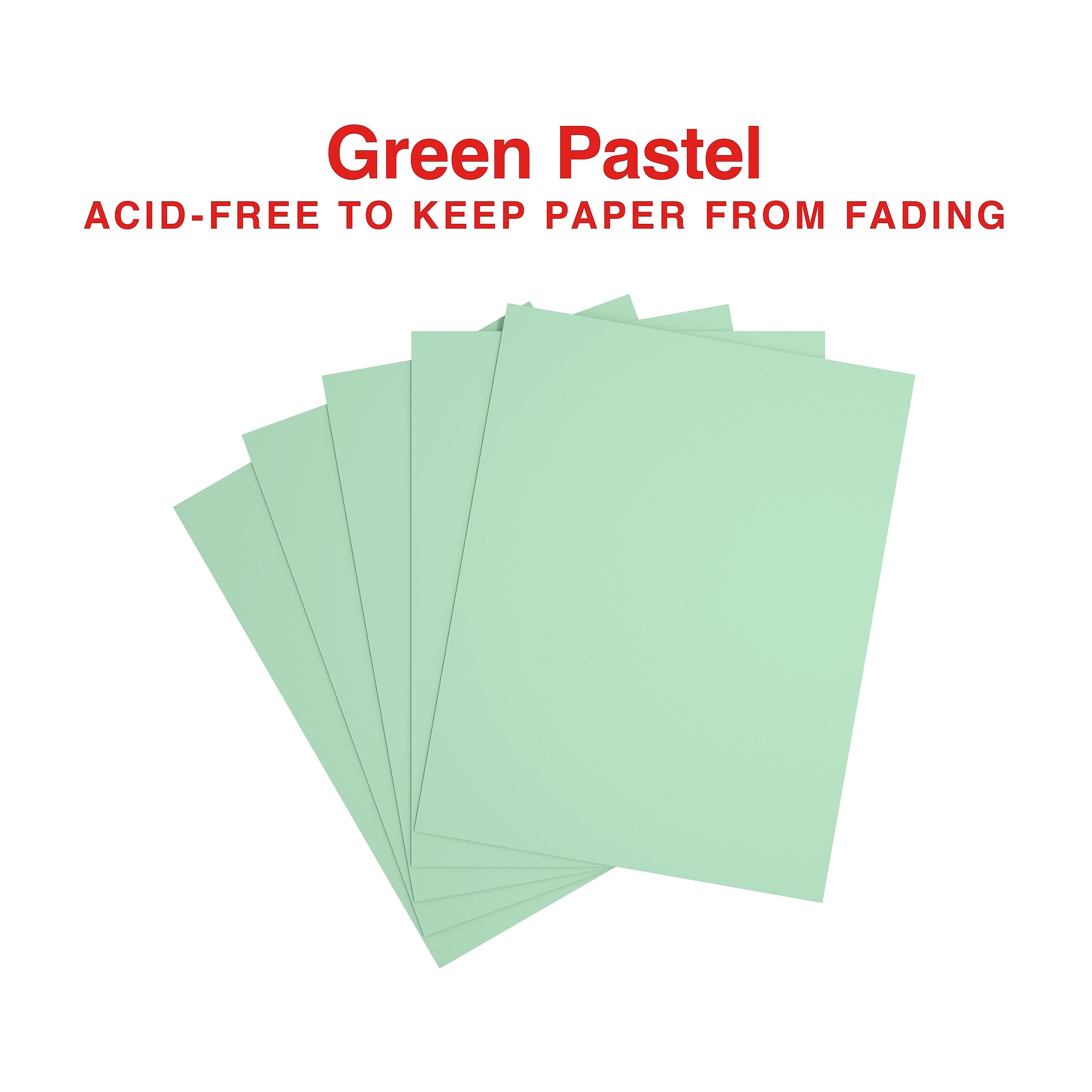 Staples Pastel 30% Recycled Color Copy Paper, 20 lbs., 8.5