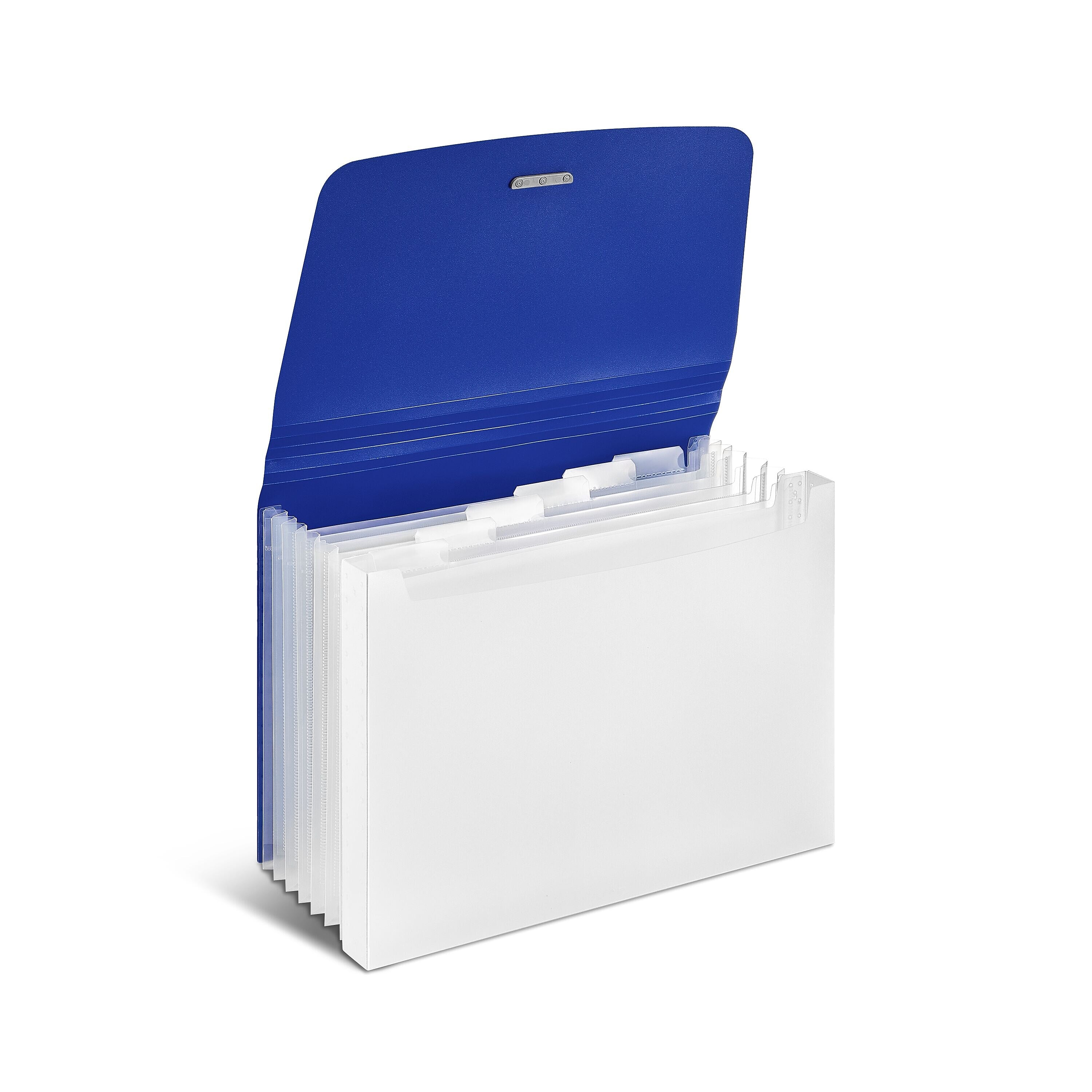Staples Plastic Accordion File, 7-Pocket, Letter Size, Assorted Colors
