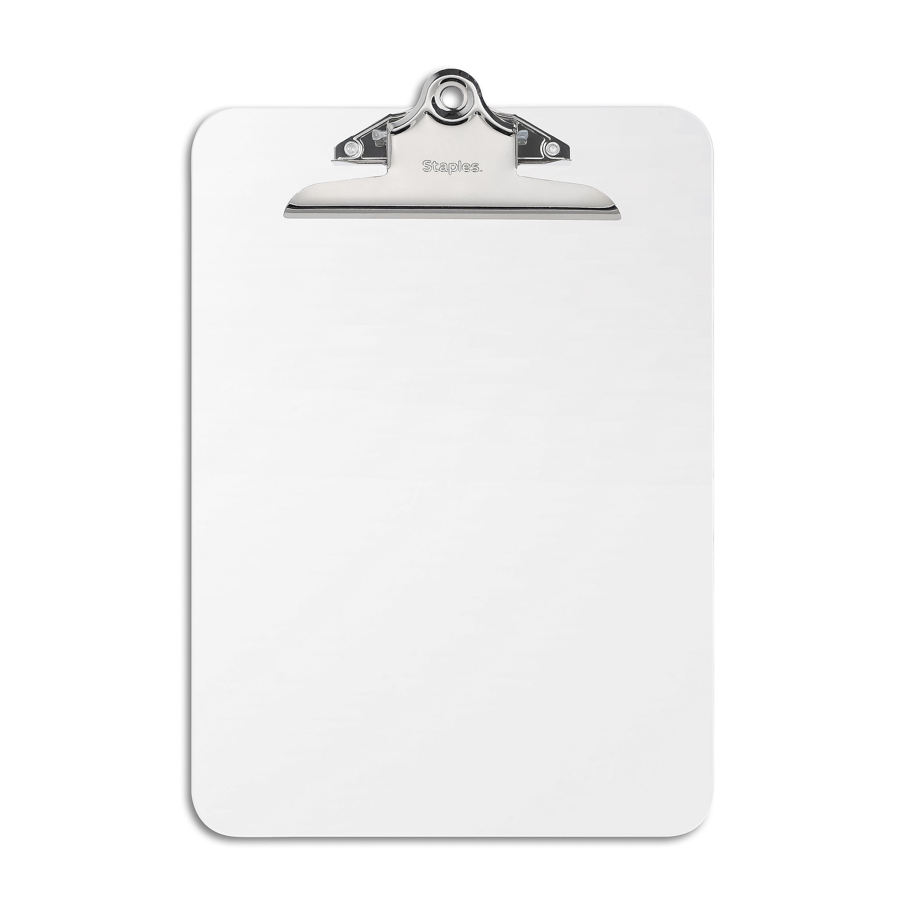 Staples Plastic Clipboard, Letter Size, Clear