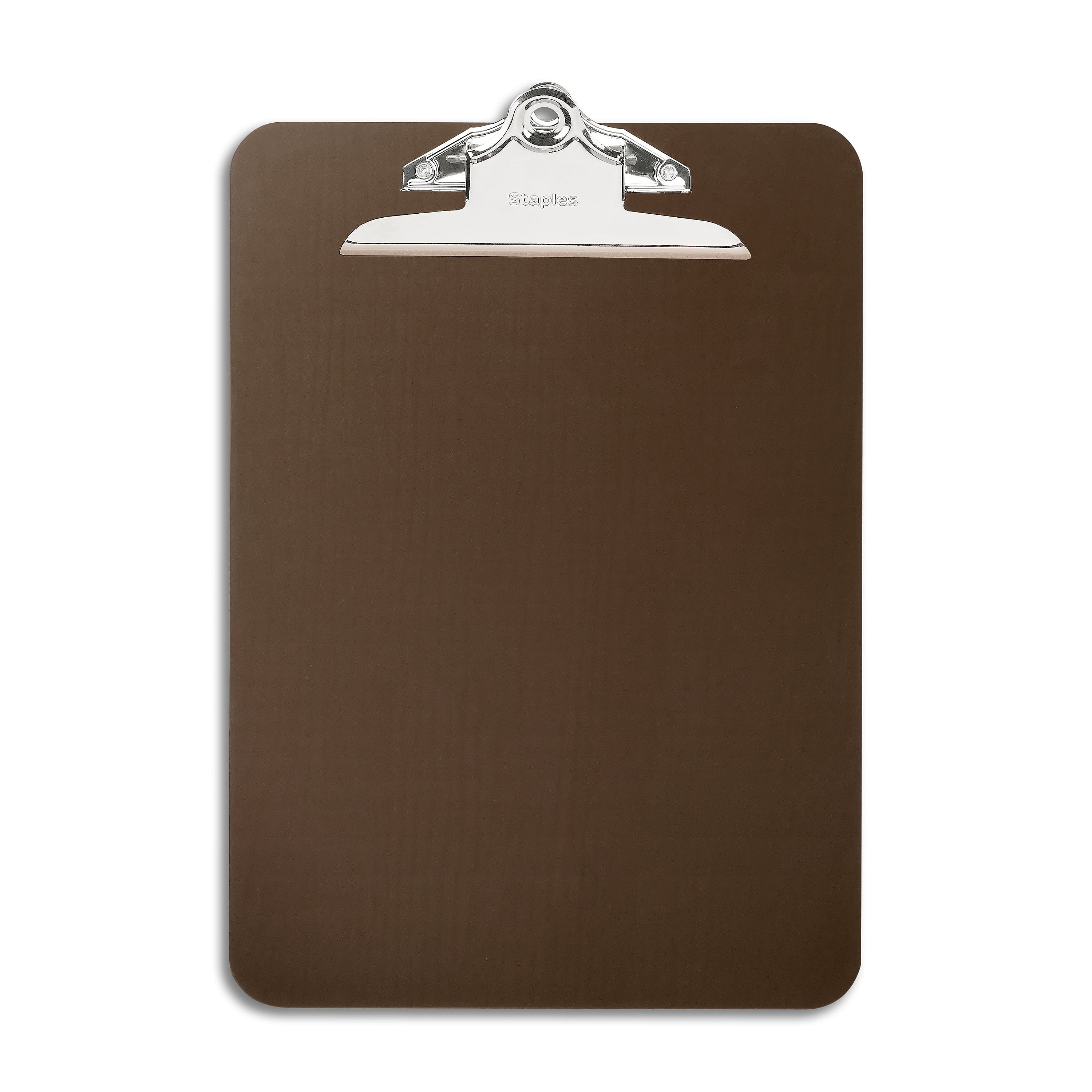 Staples Plastic Clipboard, Letter Size, Smoke