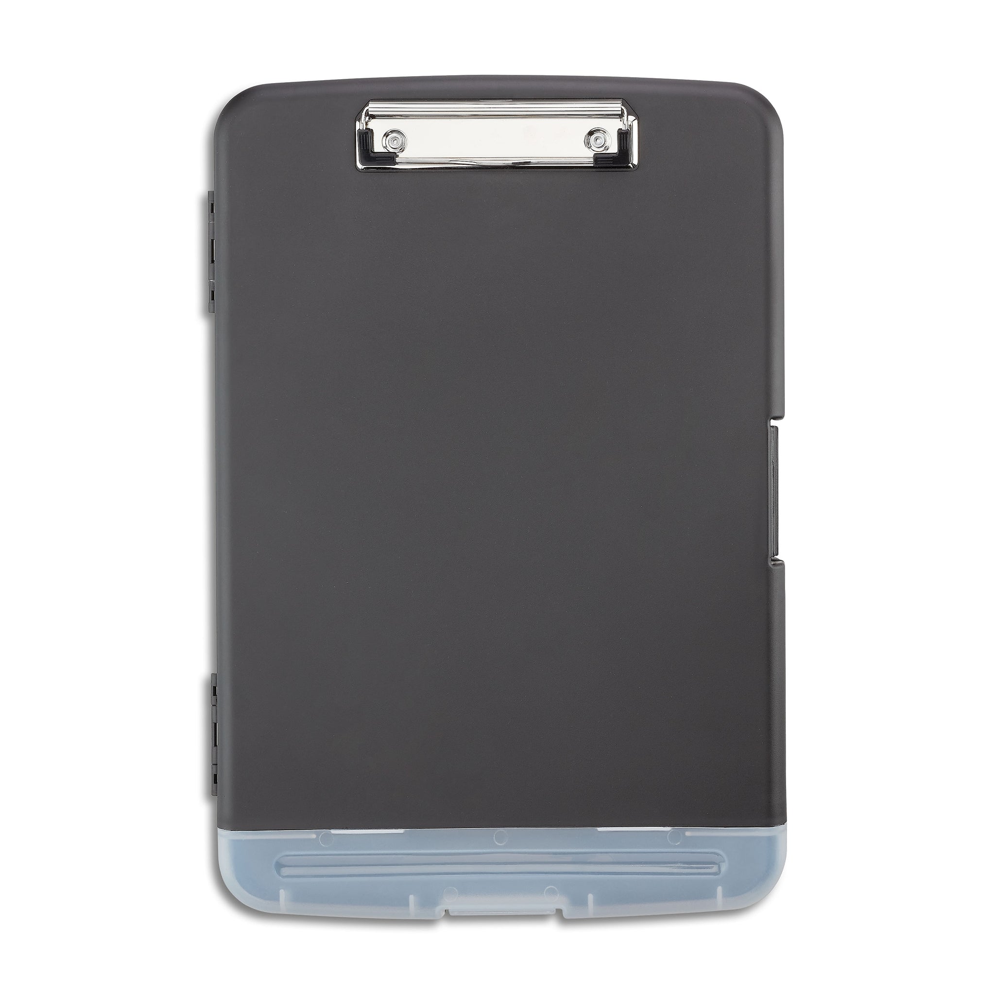 Staples Plastic Storage Clipboard, Letter Size, Black