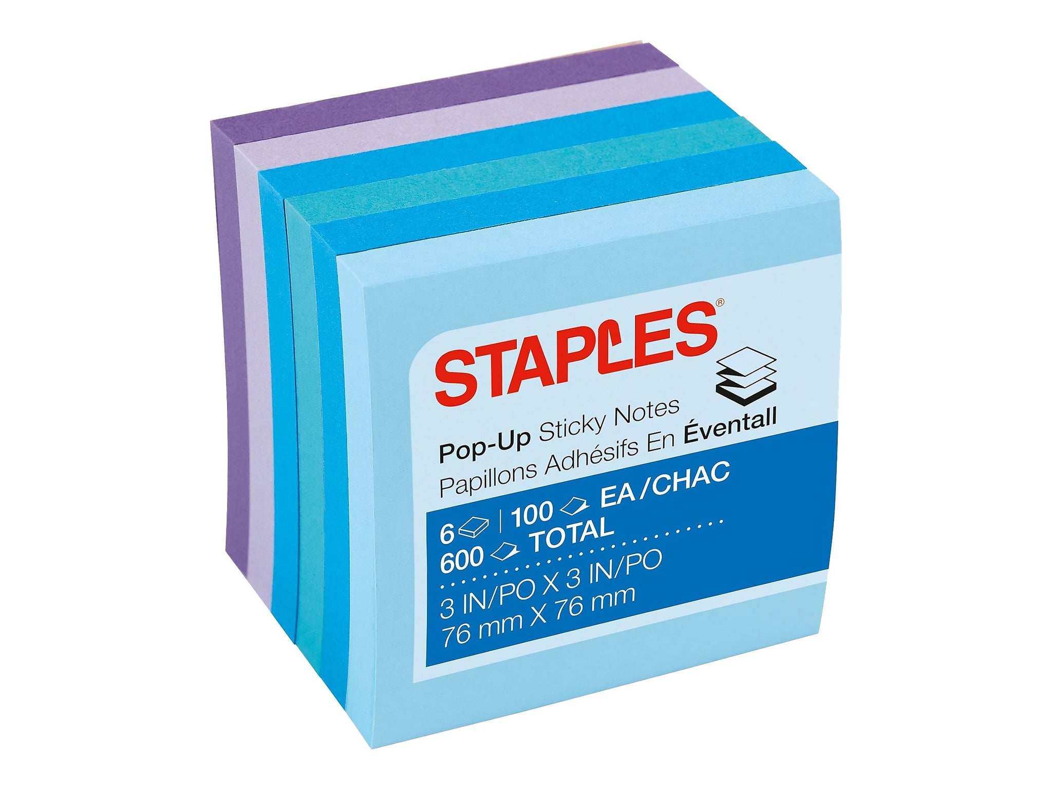 Staples® Pop-up Notes, 3