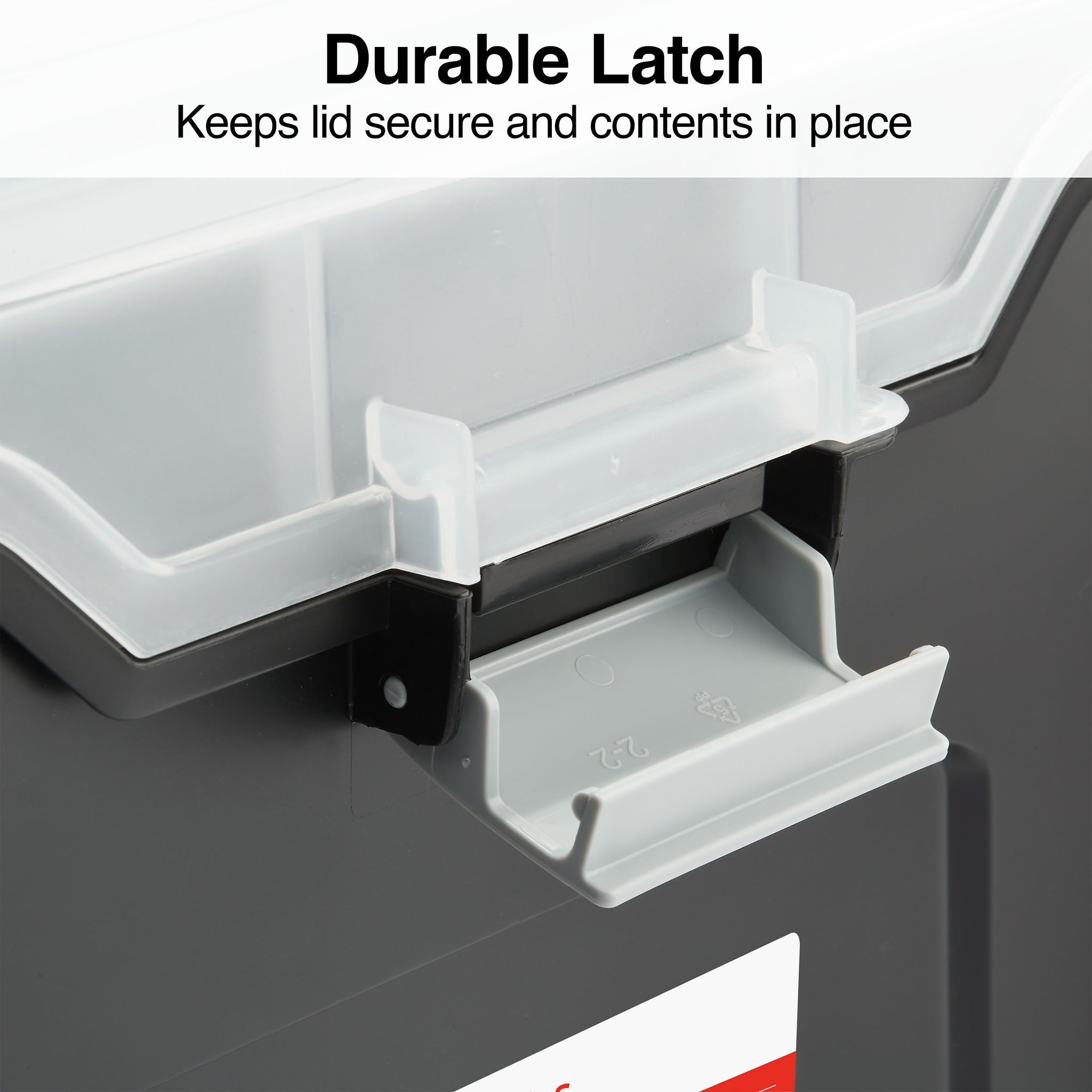 Staples Portable File Tote, Letter Size, Black