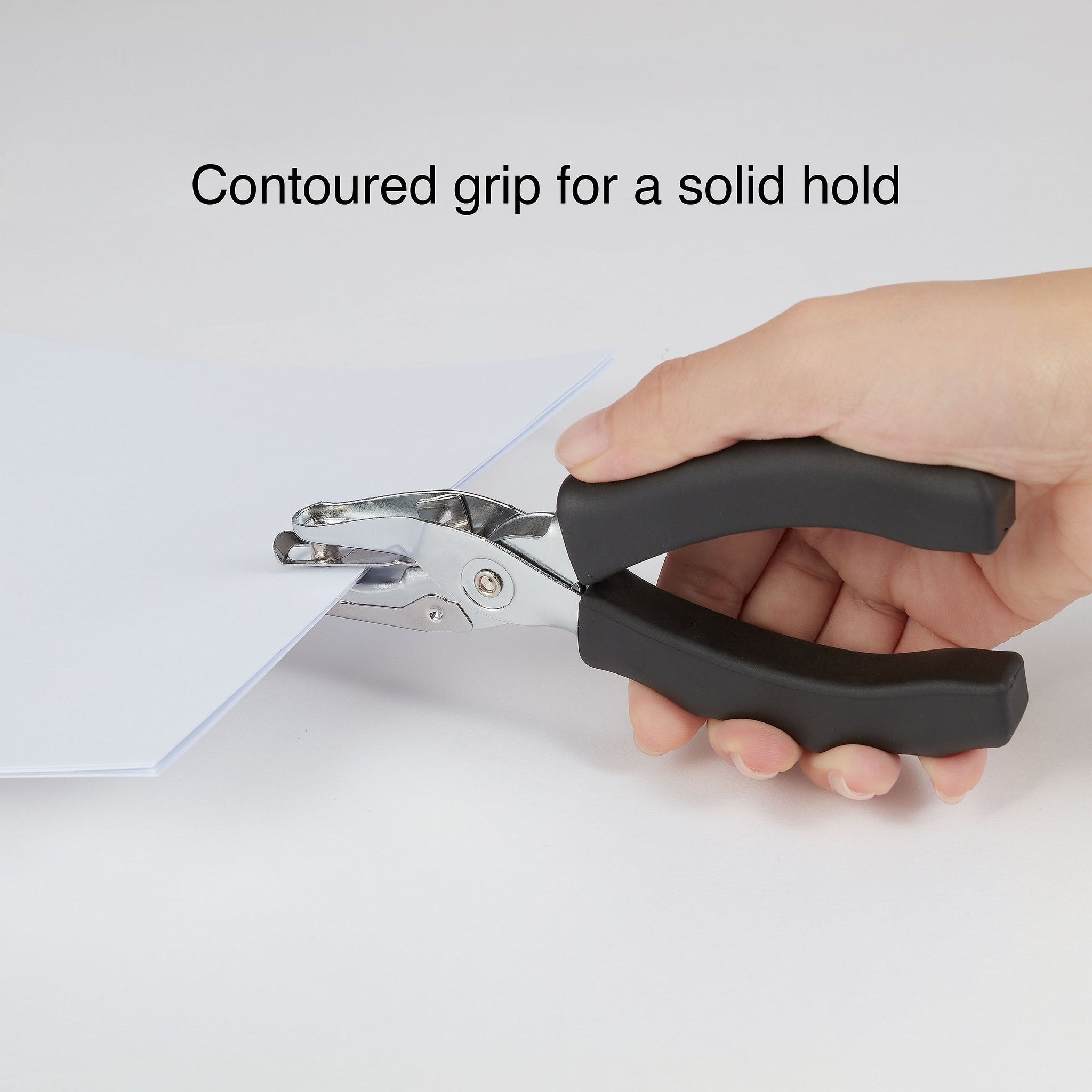 Staples Premium 1-Hole Punch, 6 Sheet Capacity