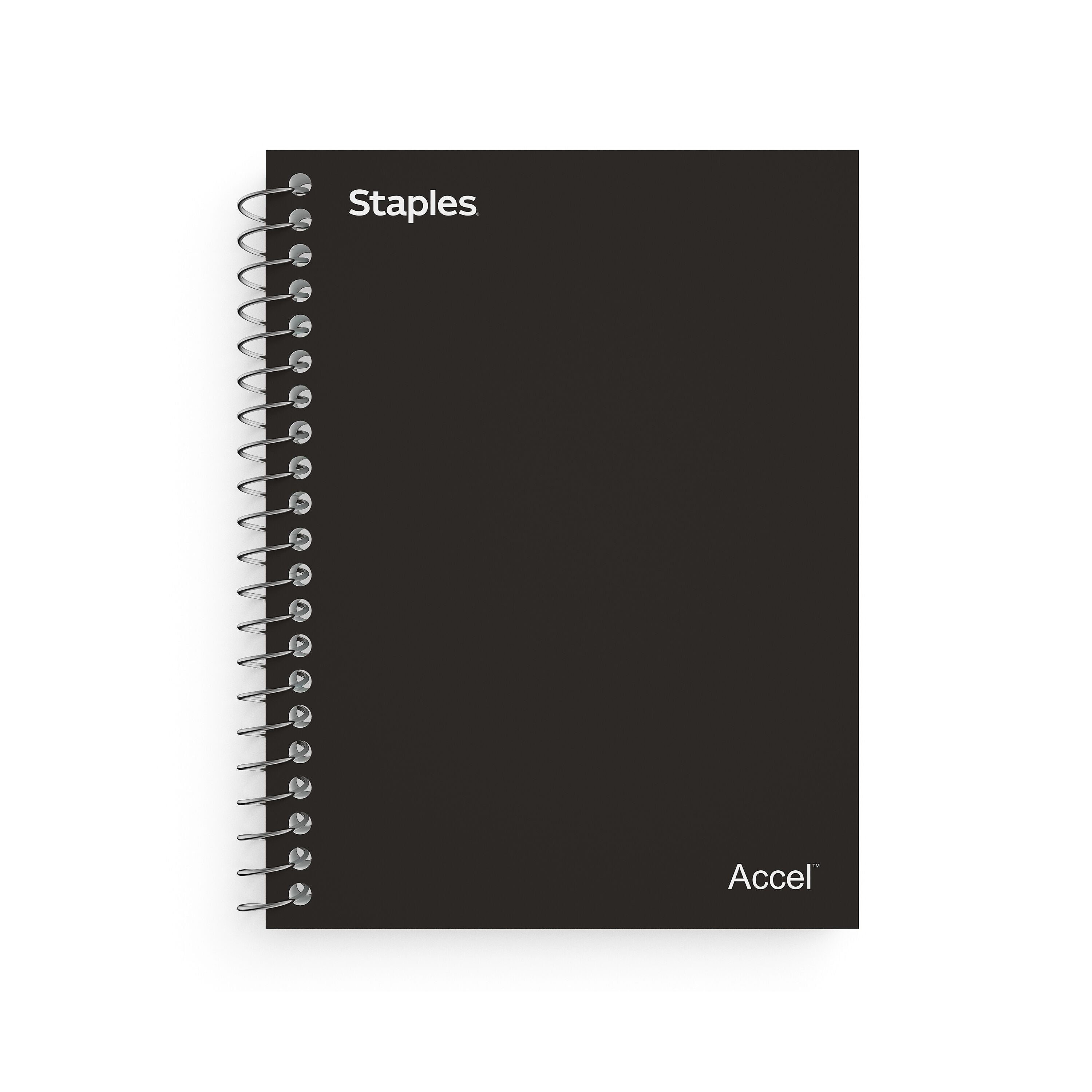 Staples Premium 1-Subject Notebook, 3.5