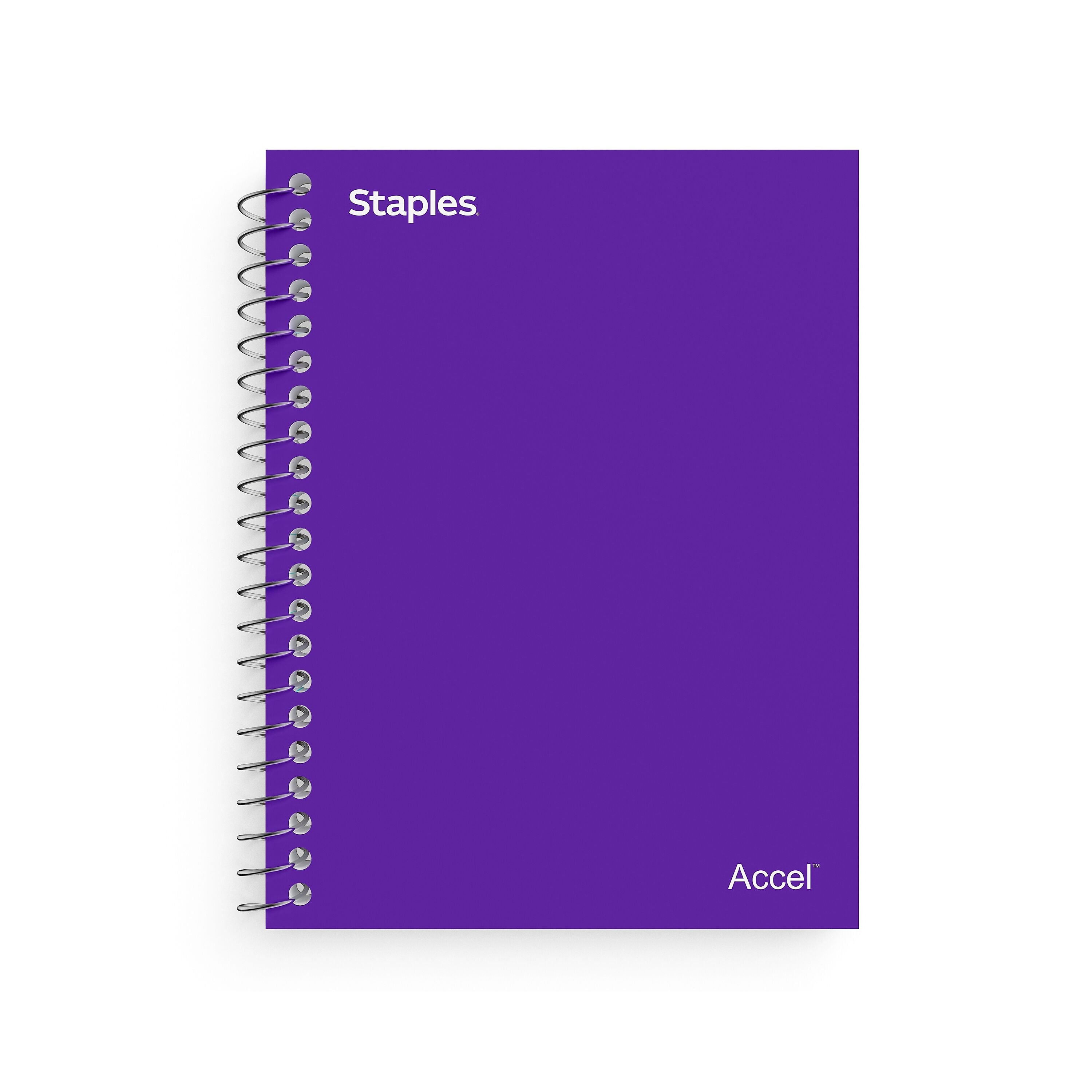 Staples Premium 1-Subject Notebook, 3.5
