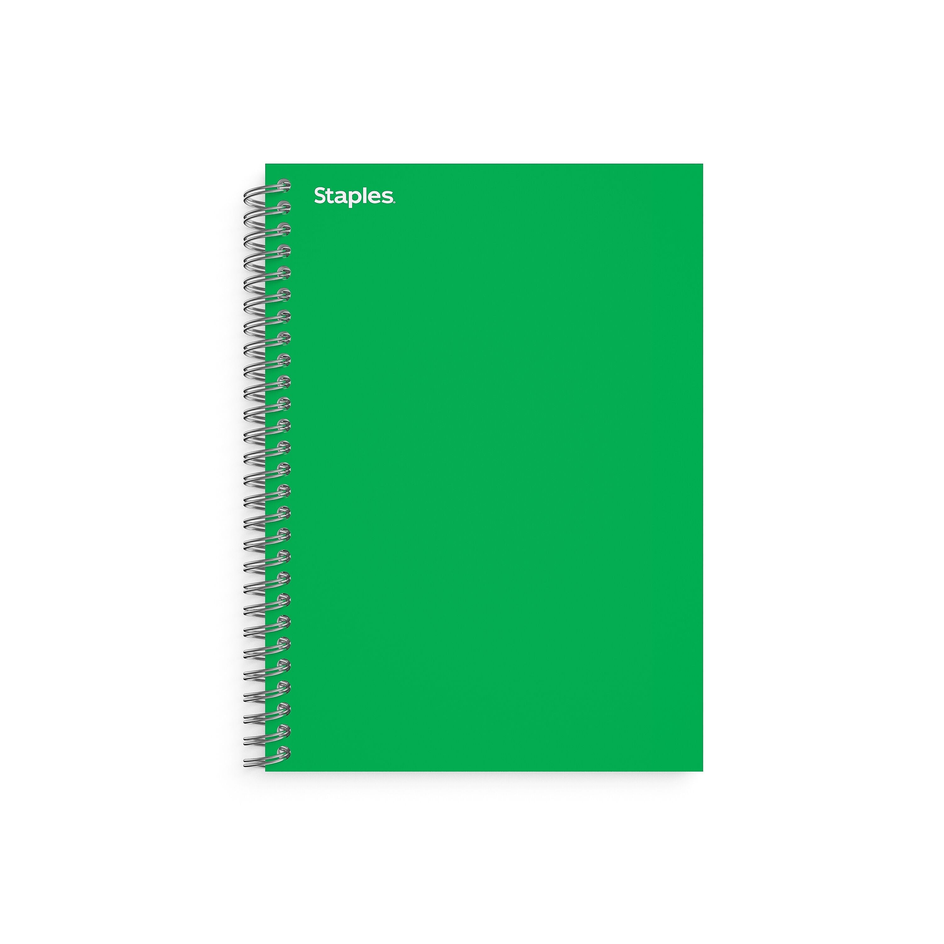 Staples Premium 1-Subject Notebook, 4.38