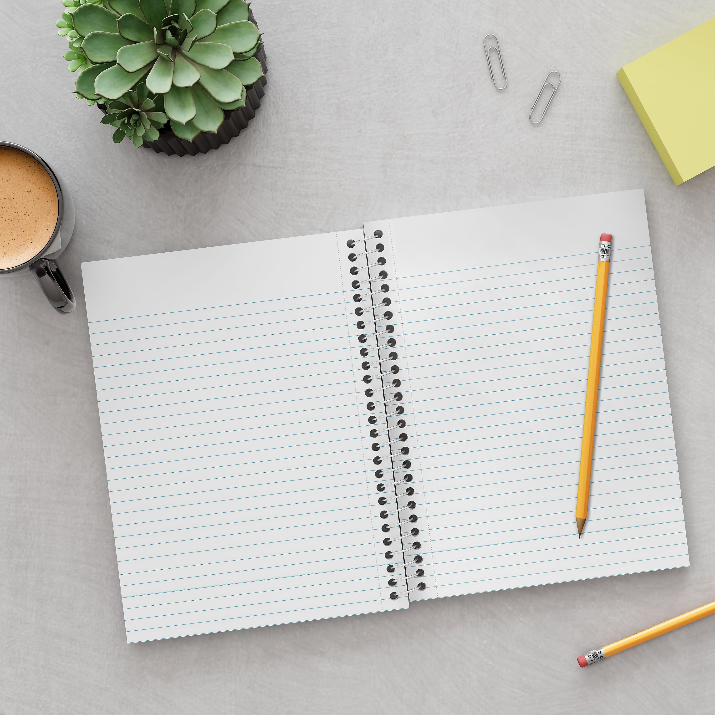 Staples Premium 1-Subject Notebook, 5.875