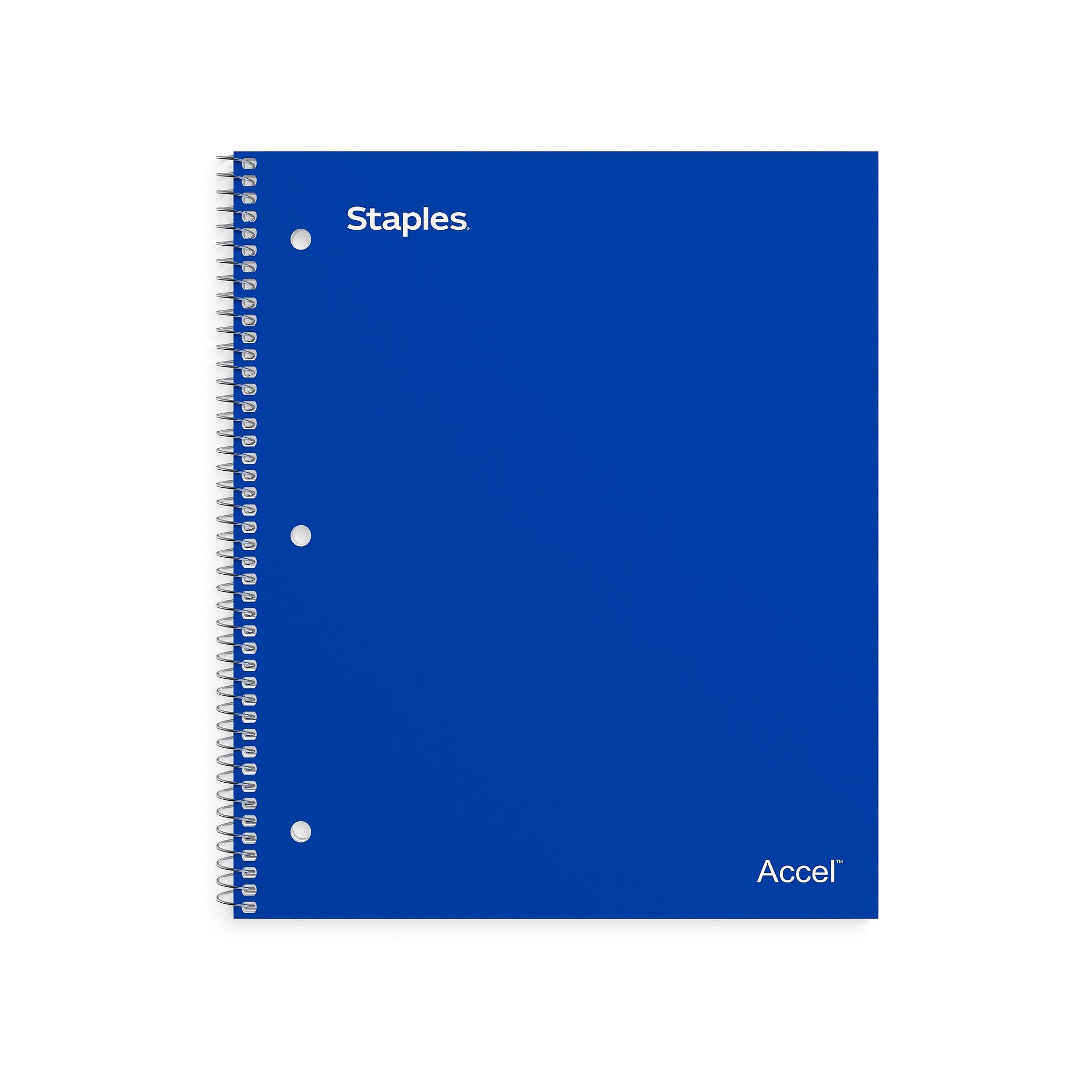 Staples Premium 1-Subject Notebook, 8