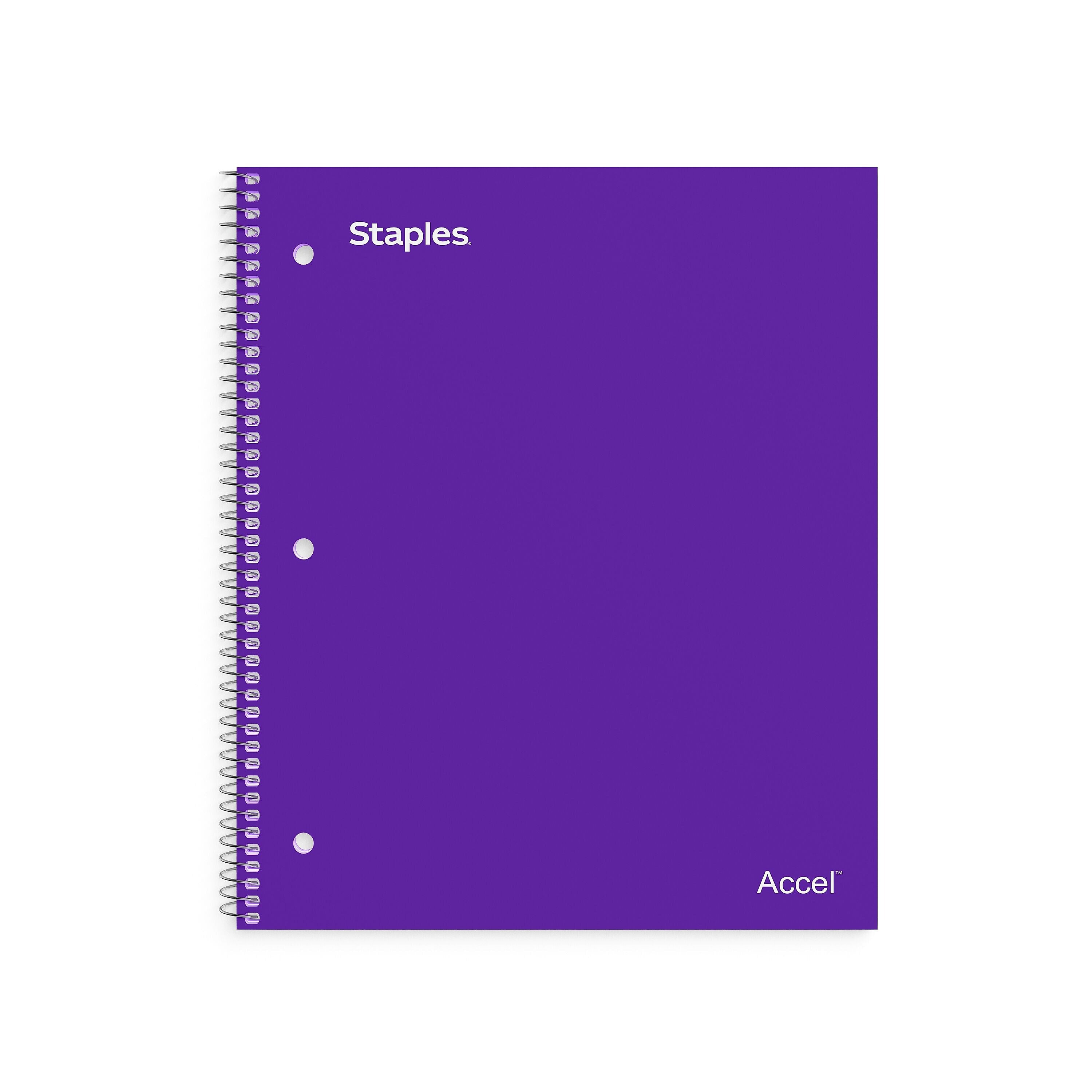 Staples Premium 1-Subject Notebook, 8