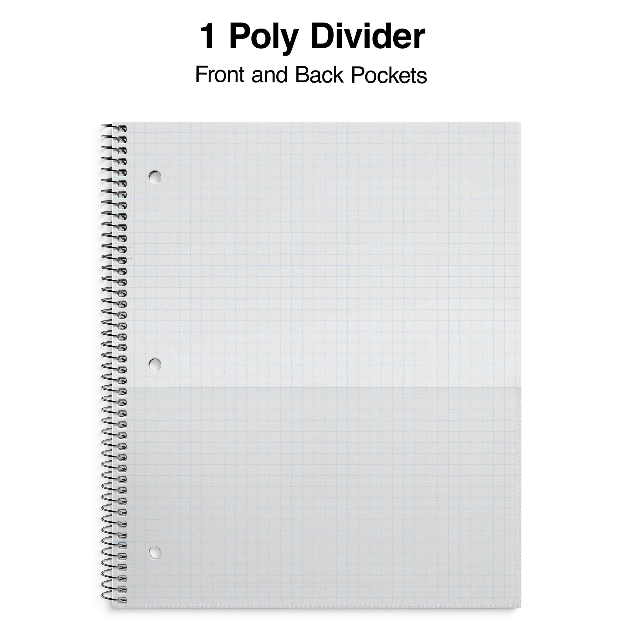 Staples Premium 1-Subject Notebook, 8