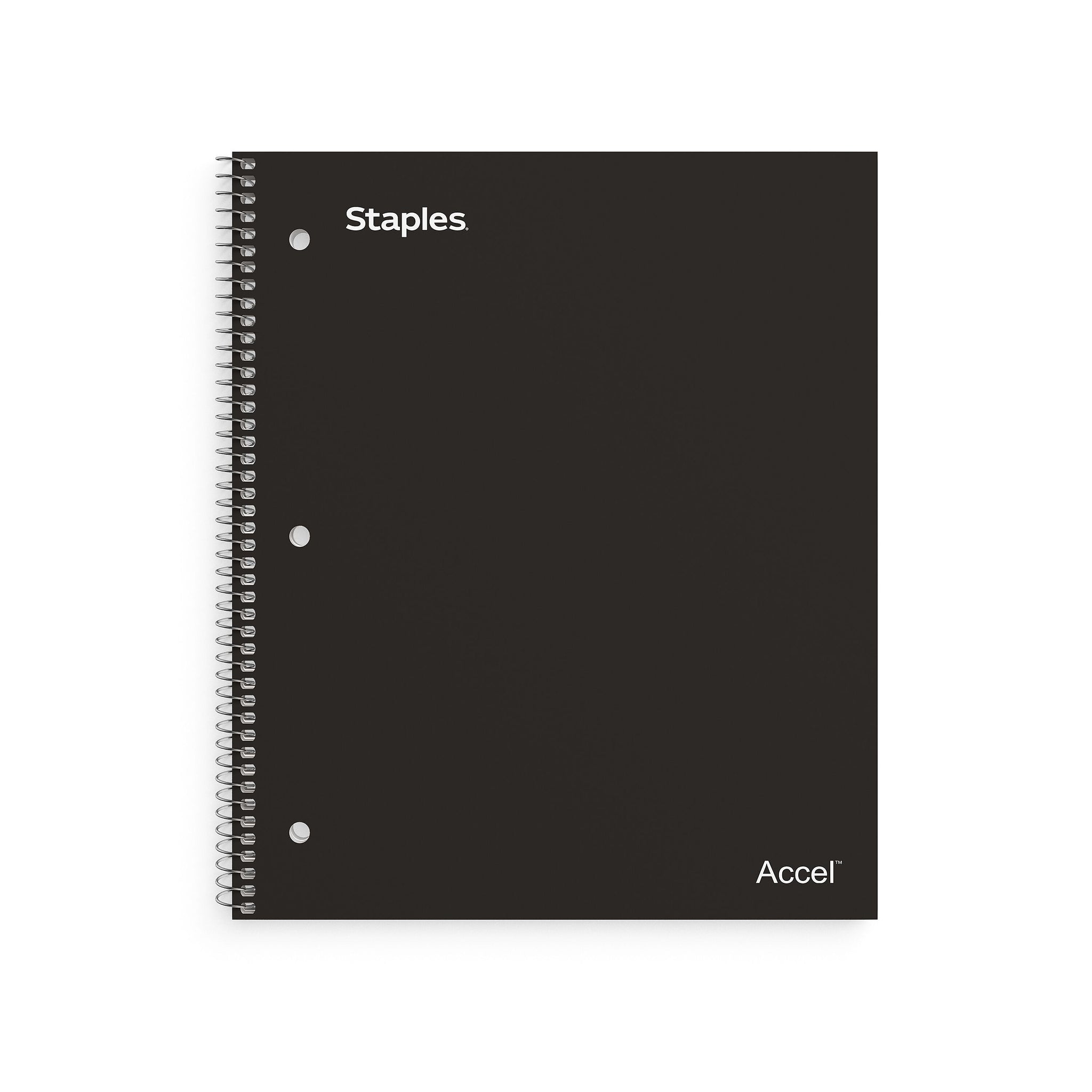 Staples Premium 1-Subject Notebook, 8.5