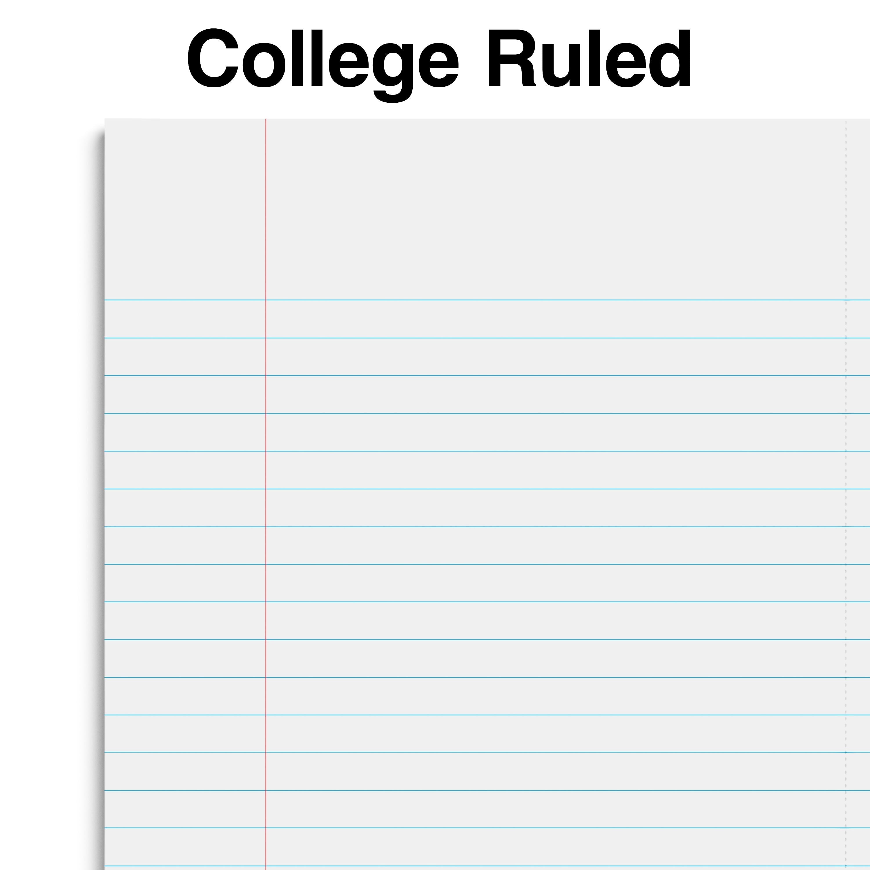 Staples Premium 1-Subject Notebook, 8.5