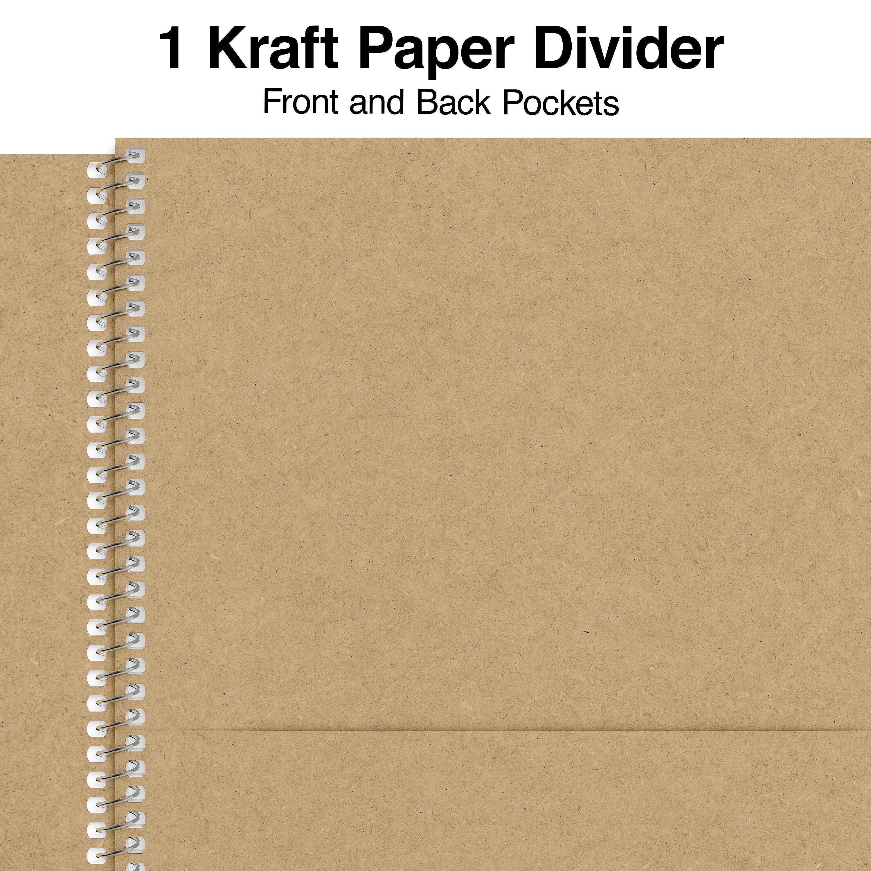 Staples Premium 1-Subject Notebook, 8.5