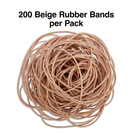 Staples Premium #117B Rubber Bands, 200/Pack