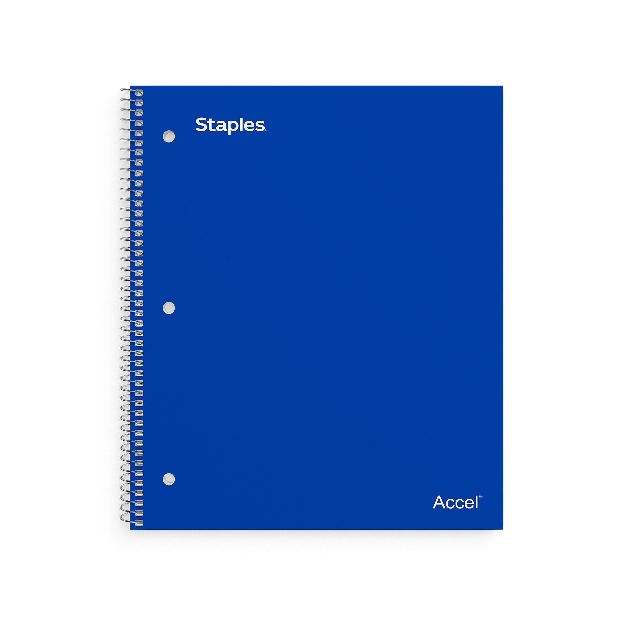 Staples Premium 2-Subject Notebook, 8.5