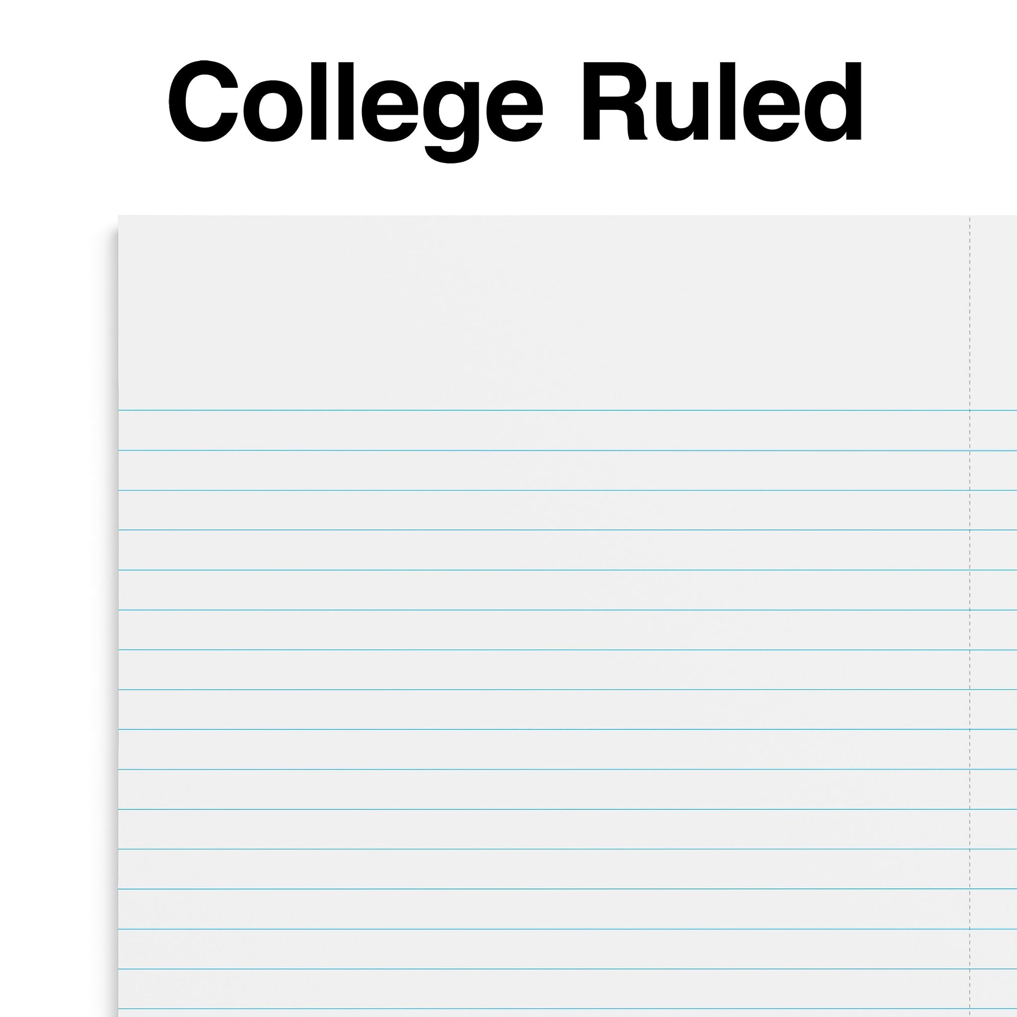 Staples Premium 3-Subject Notebook, 5.88