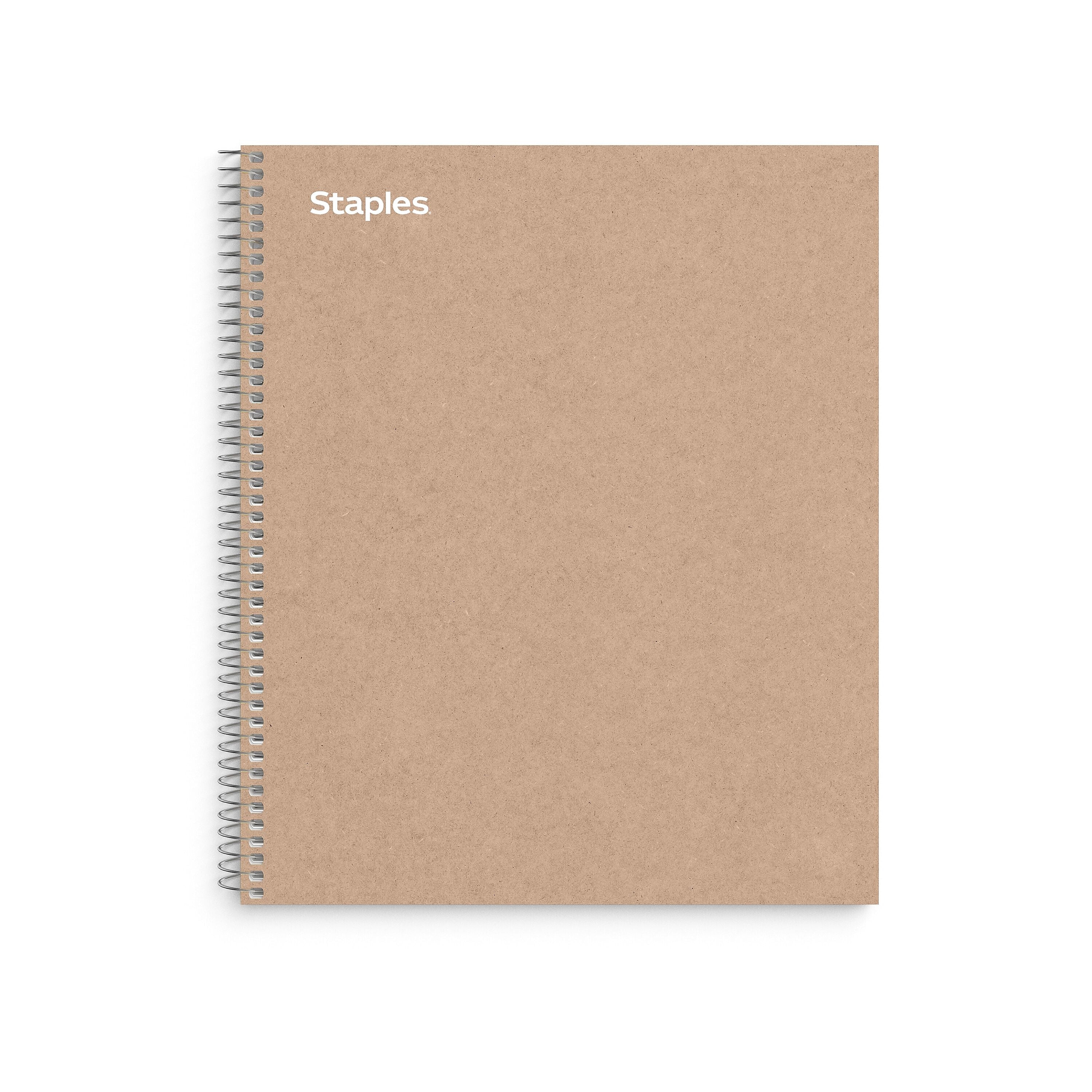 Staples Premium 3-Subject Notebook, 8.5