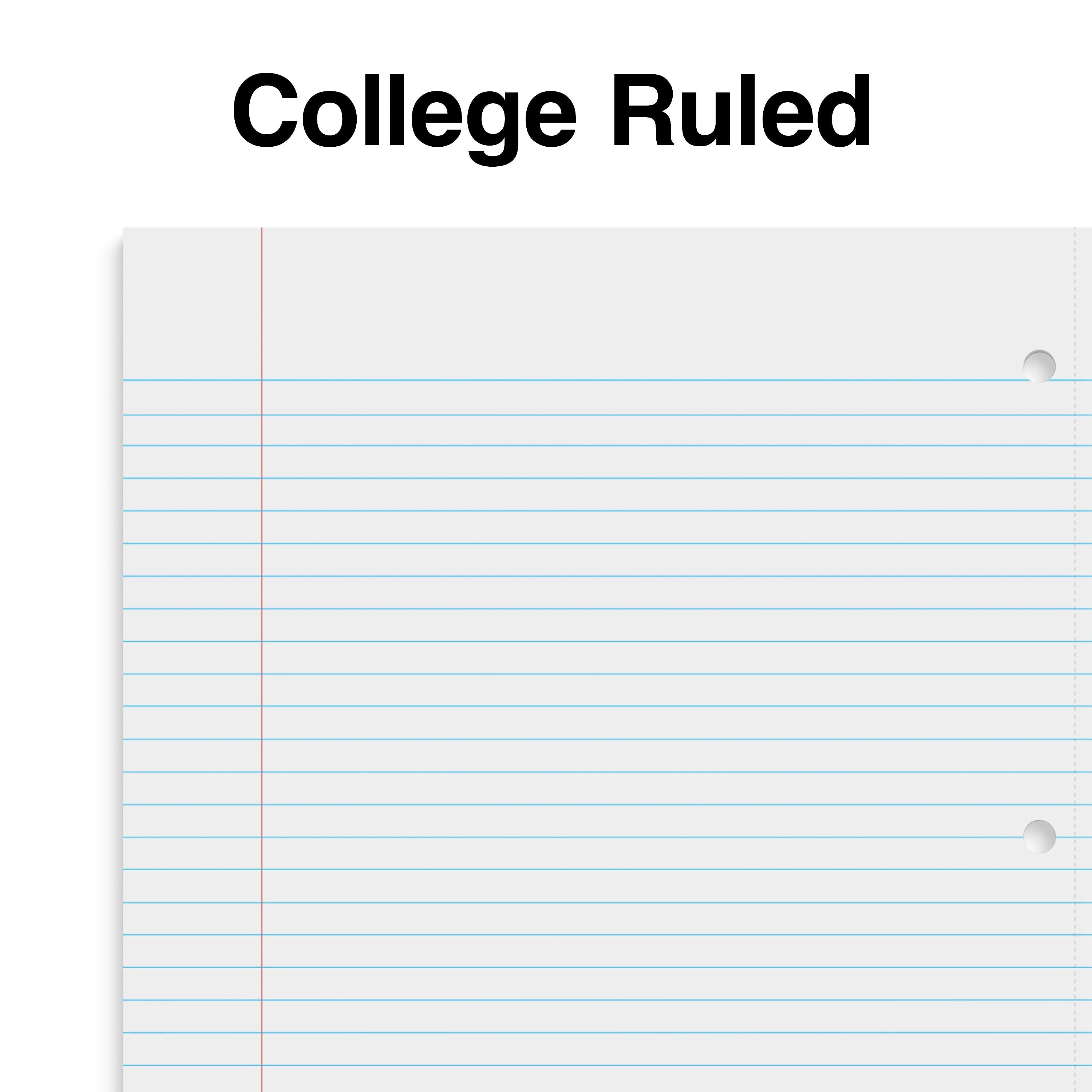 Staples Premium 3-Subject Notebook, 8.5