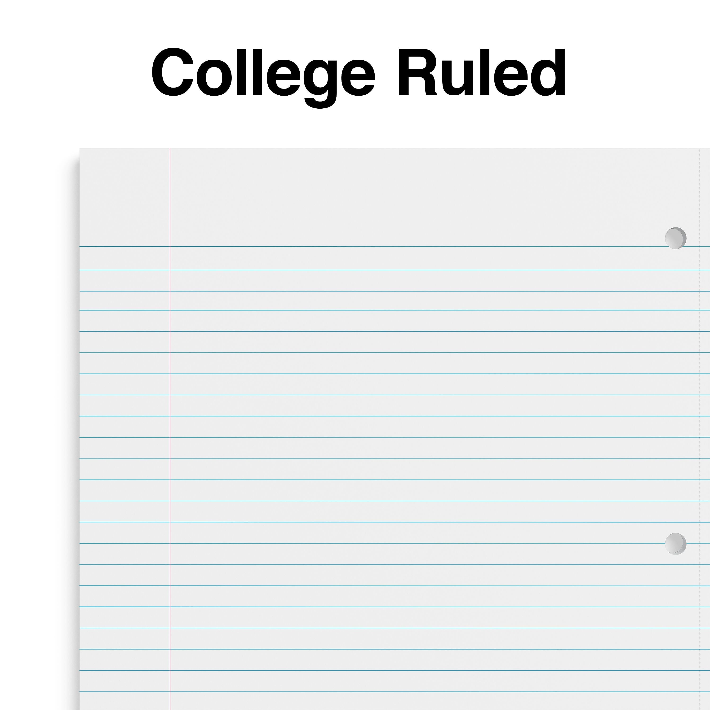 Staples Premium 5-Subject Notebook, 8.5