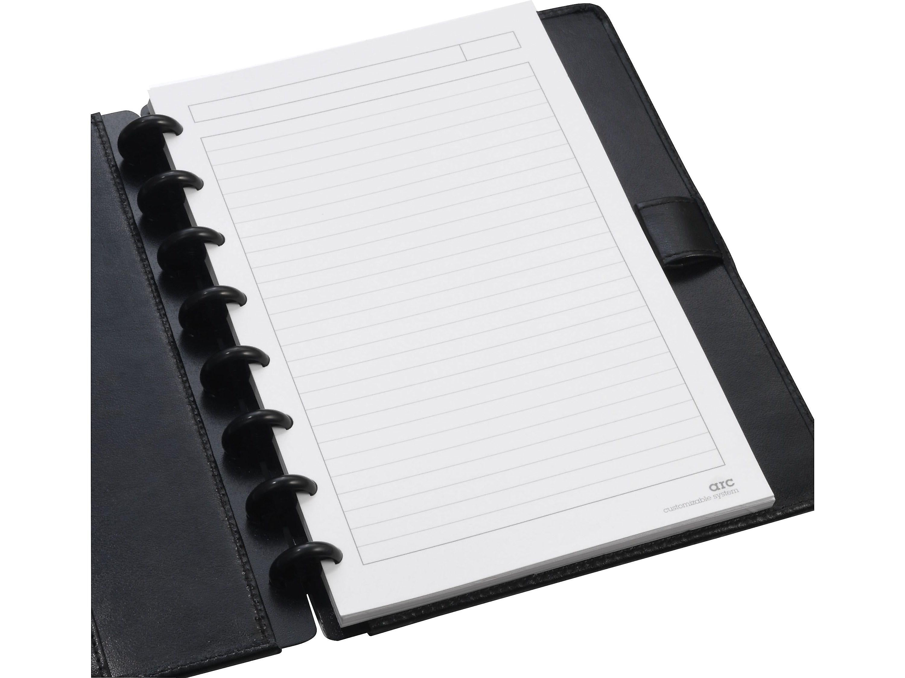 Staples Premium Arc Notebook System Refill Paper, 5.5