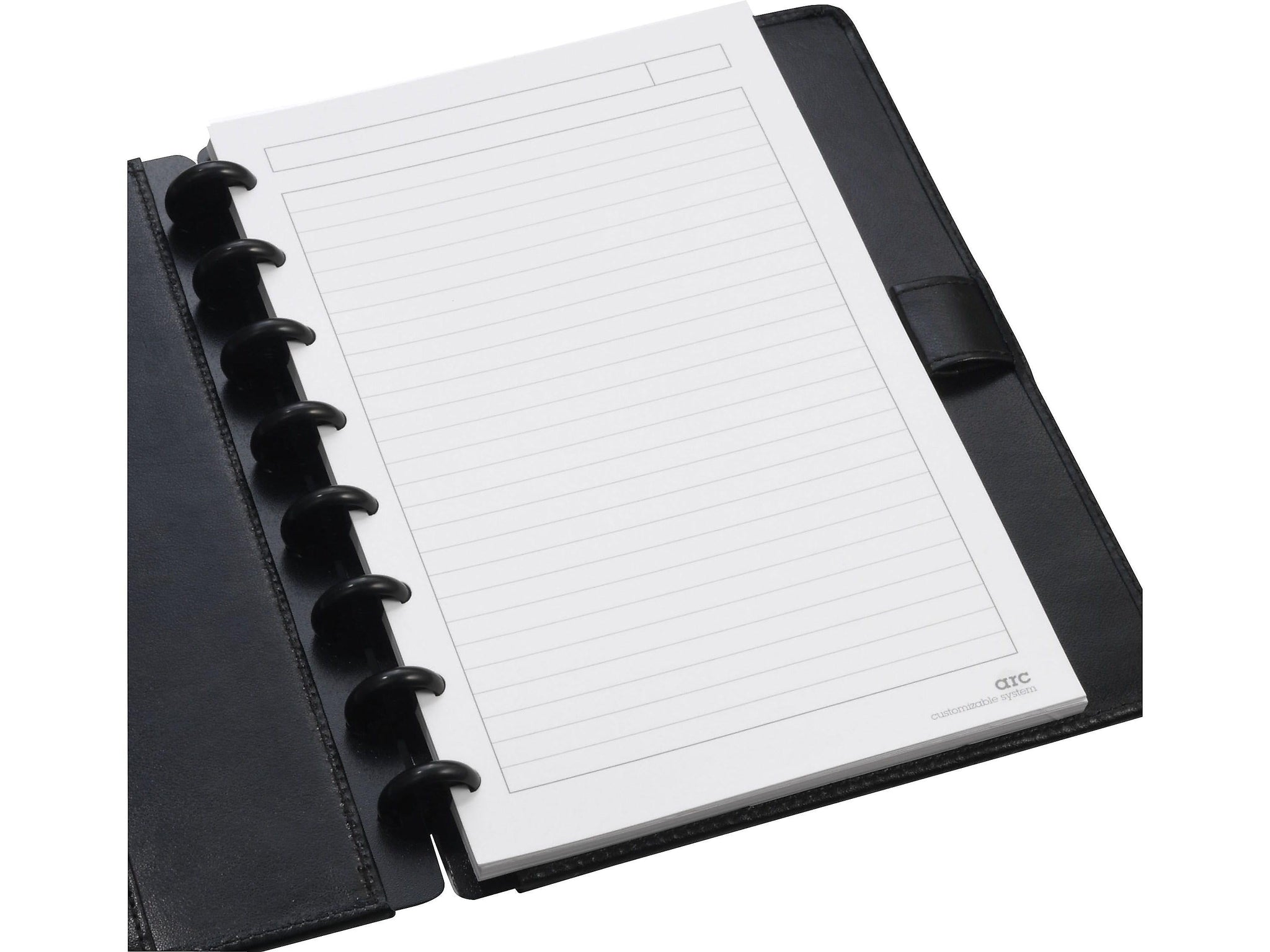 Staples Premium Arc Notebook System Refill Paper, 5.5