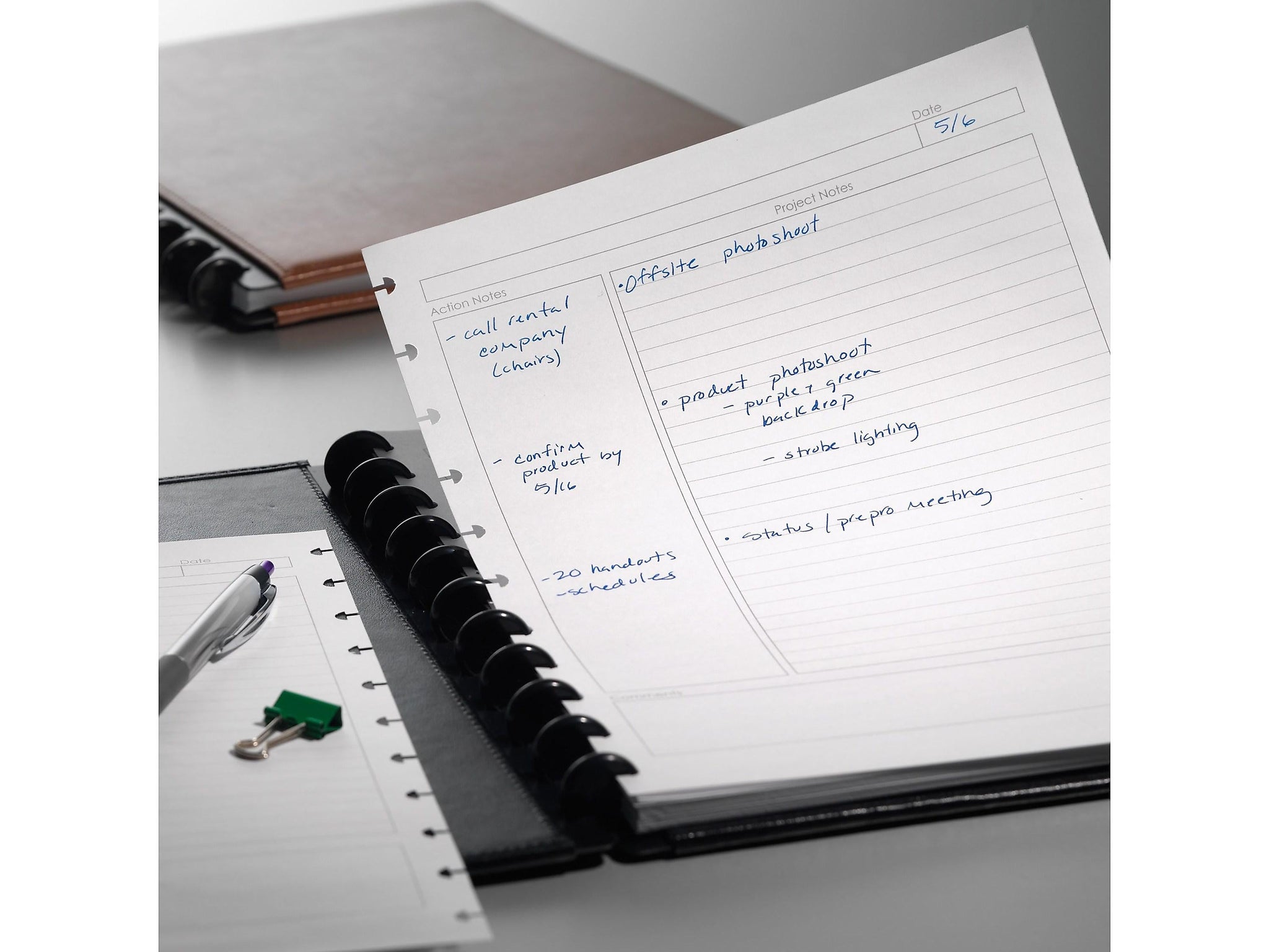 Staples Premium Arc Notebook System Refill Paper, 8.5