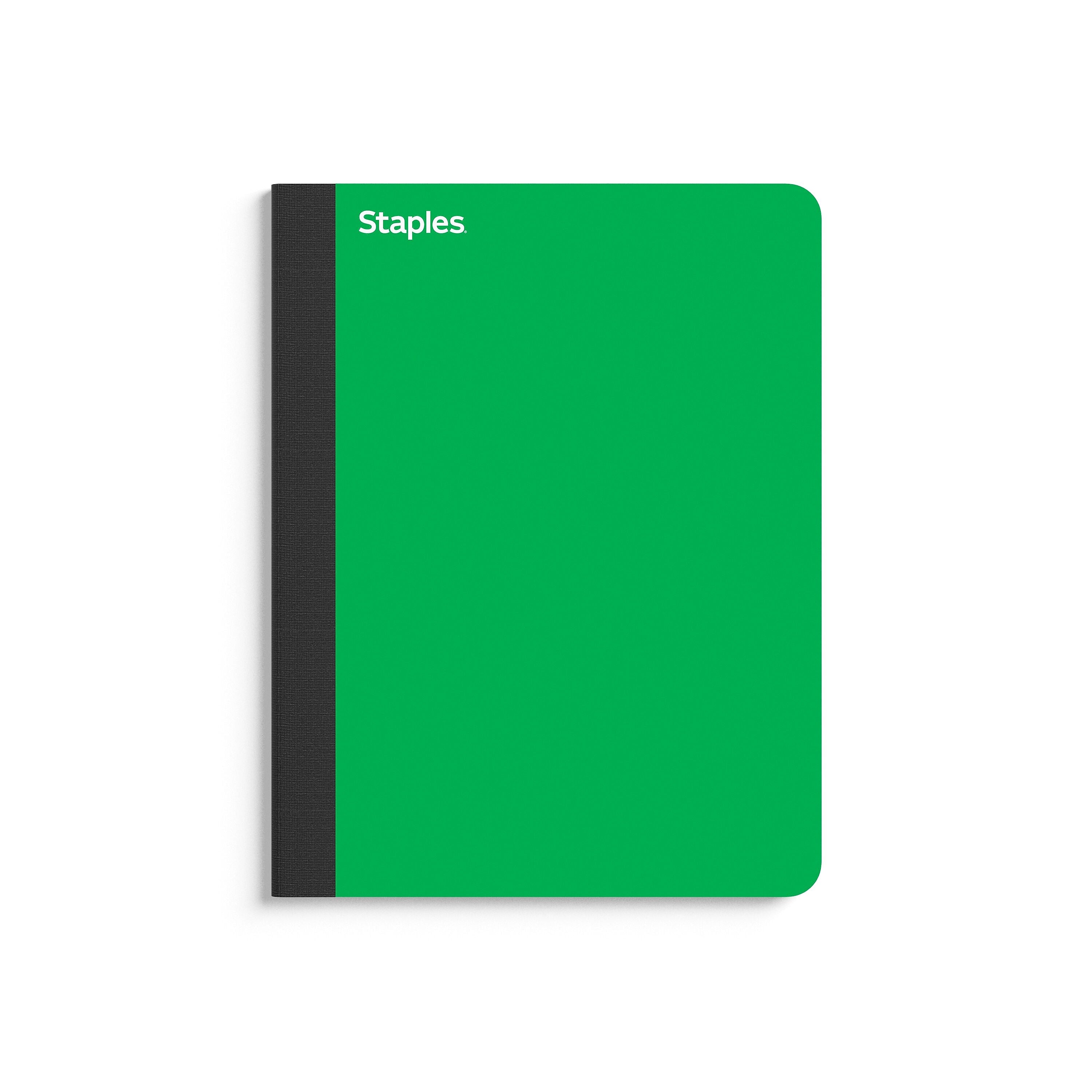Staples Premium Composition Notebook, 7.5
