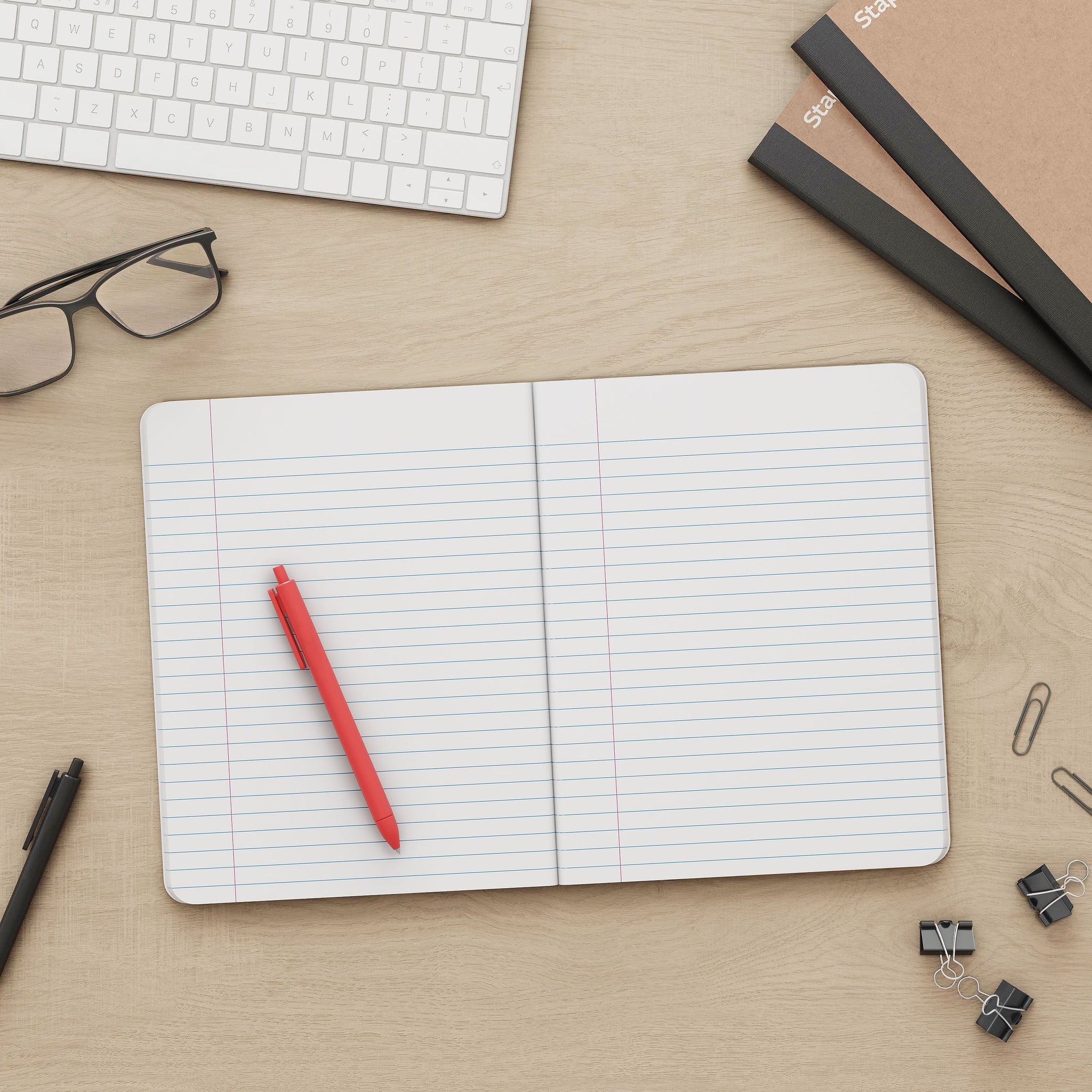 Staples Premium Composition Notebook, 7.5