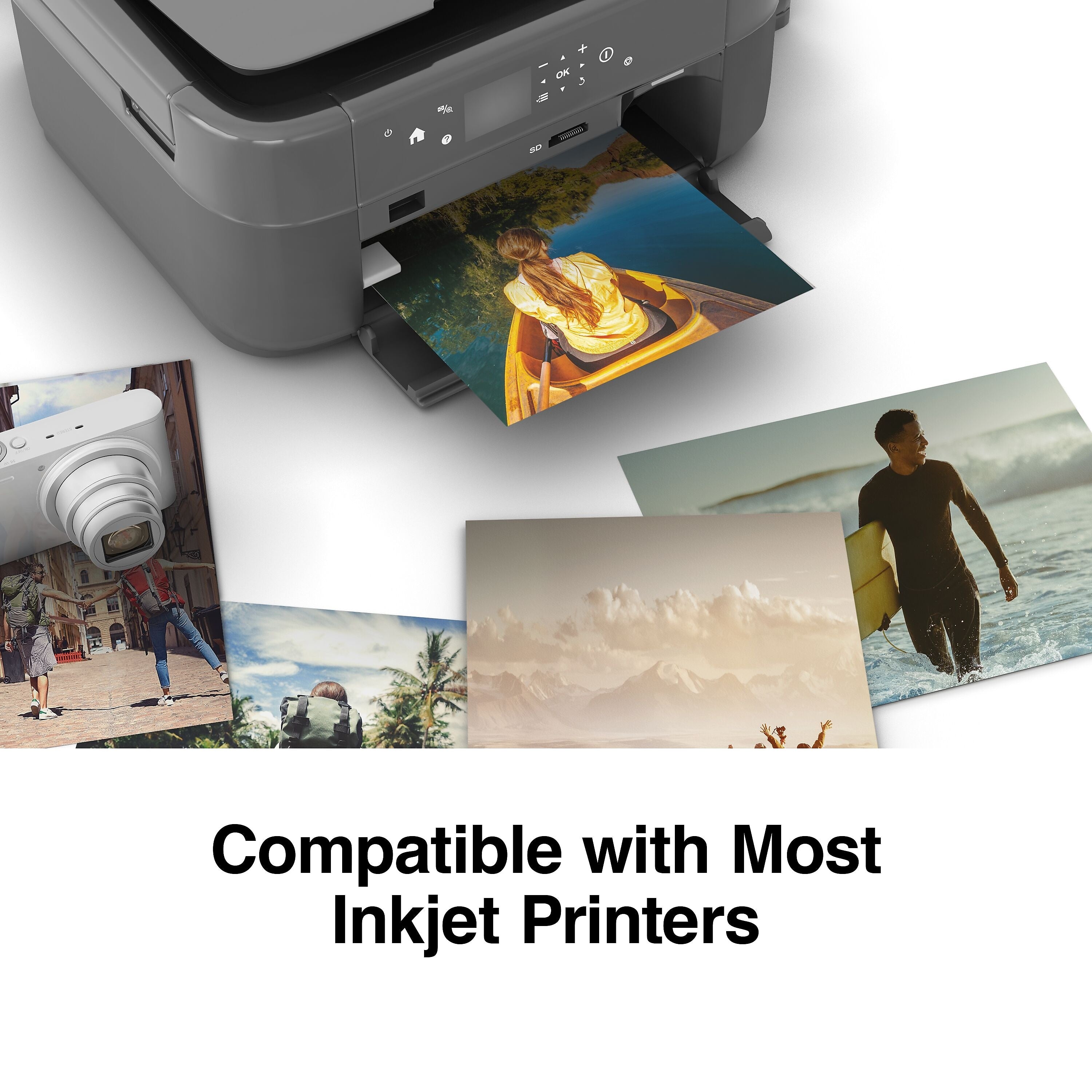 Staples Premium Glossy Photo Paper, 8.5