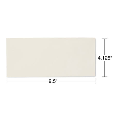 Staples Premium Gummed #10 Business Envelopes, 4 1/8" x 9 1/2", Ivory, 500/Box