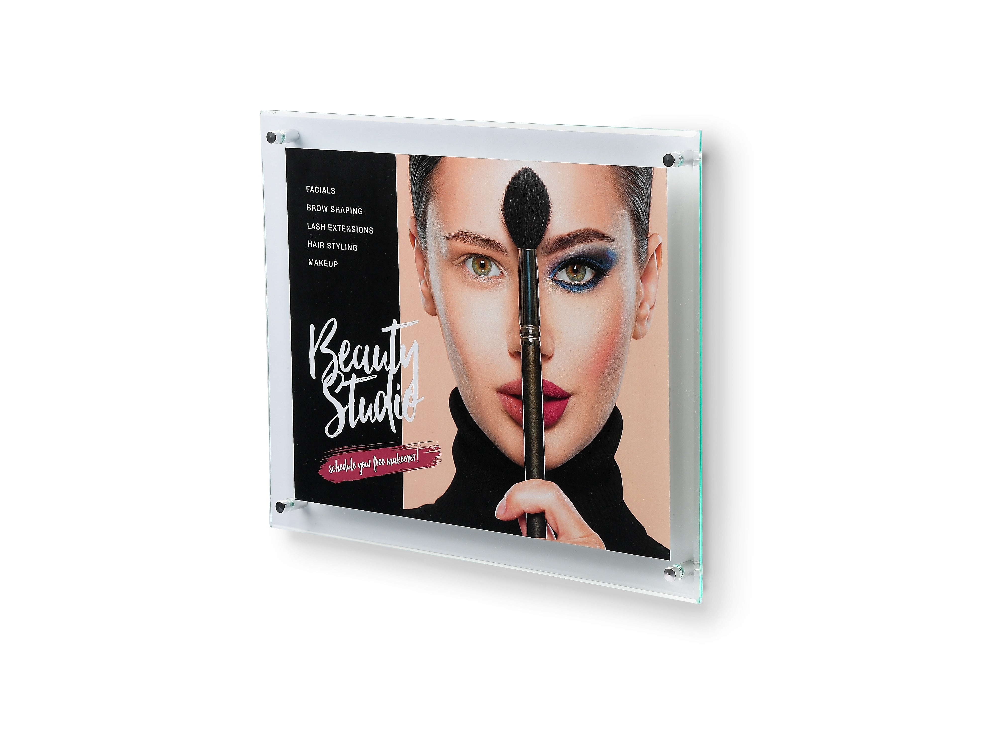 Staples Premium Sign Holder, 8.5