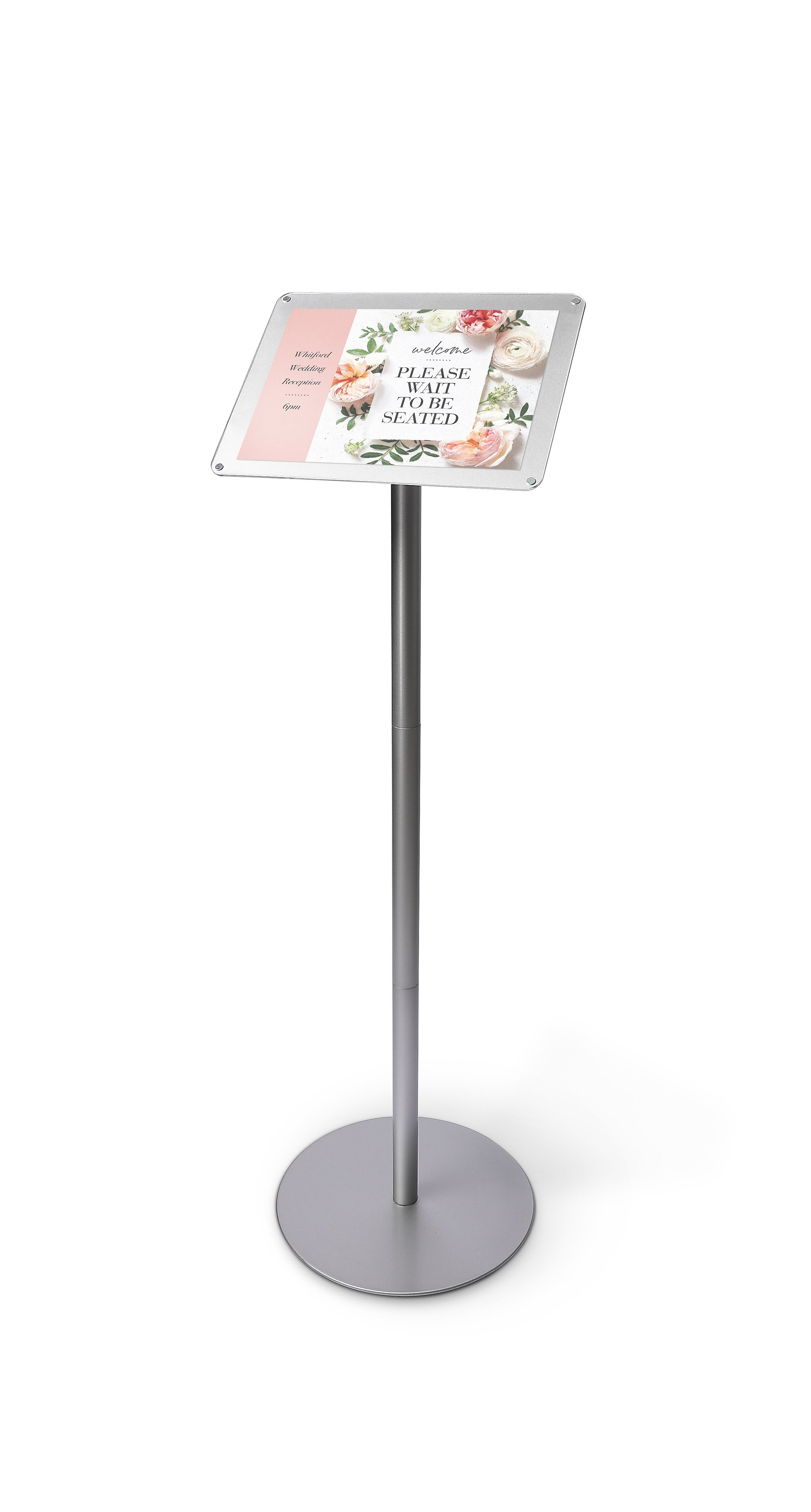 Staples Premium Sign Holder, 8.5