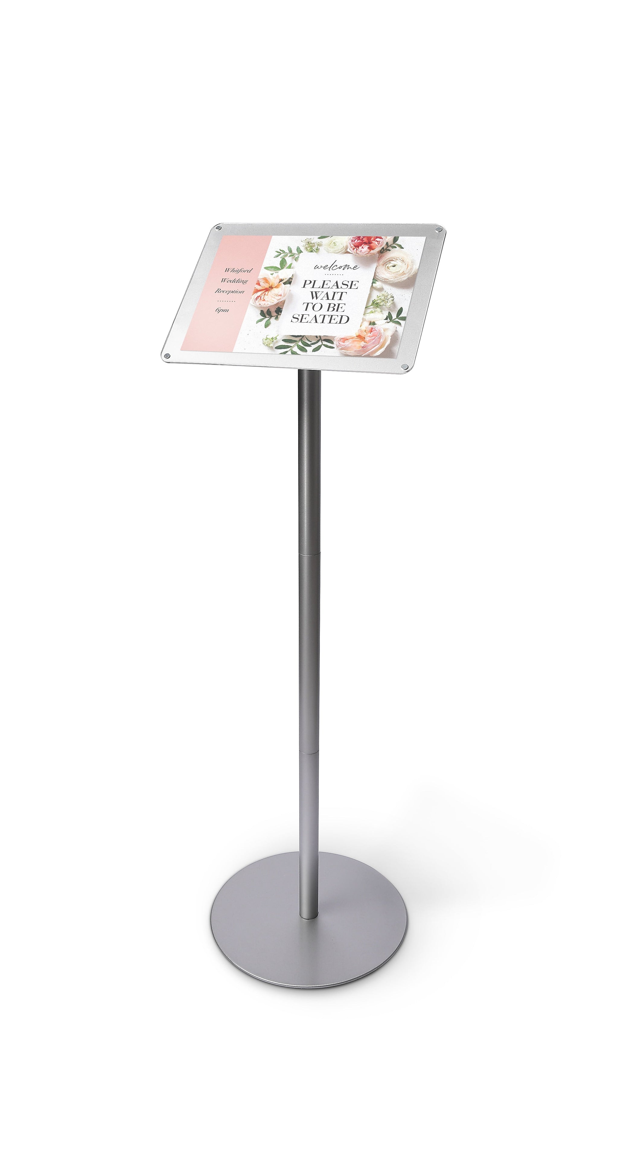 Staples Premium Sign Holder, 8.5