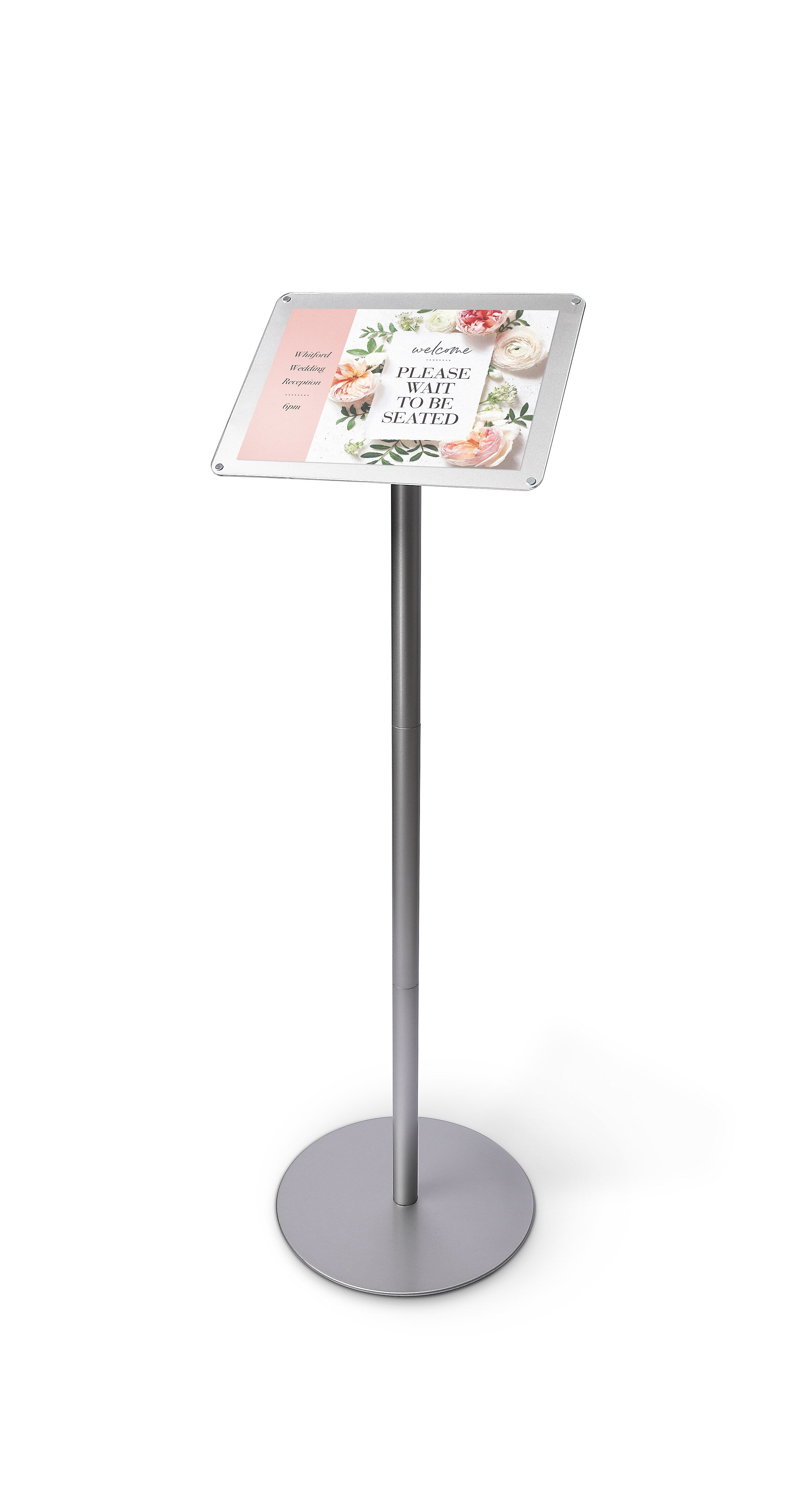 Staples Premium Sign Holder, 8.5