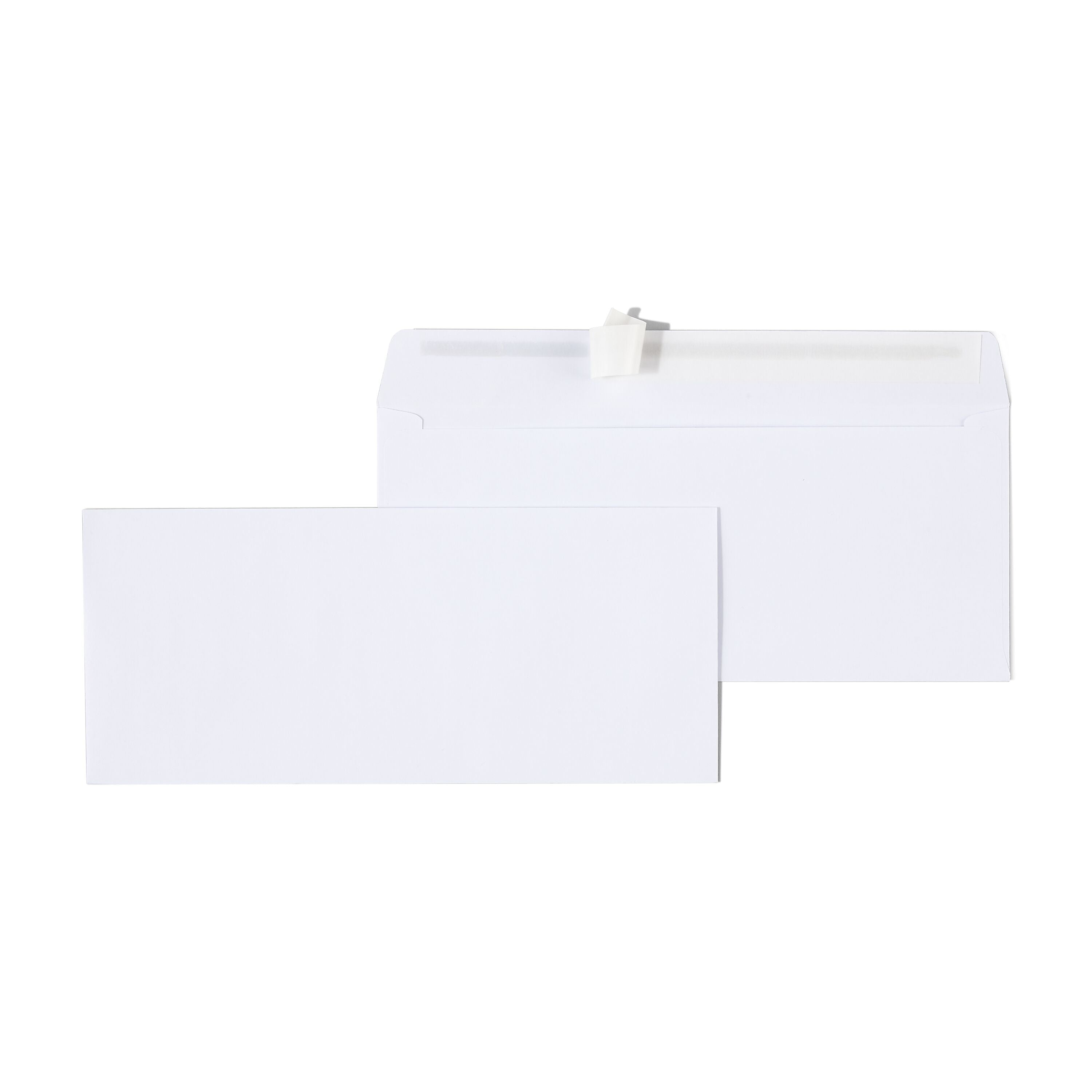 Staples QuickStrip EasyClose #10 Business Envelopes, 4 1/8