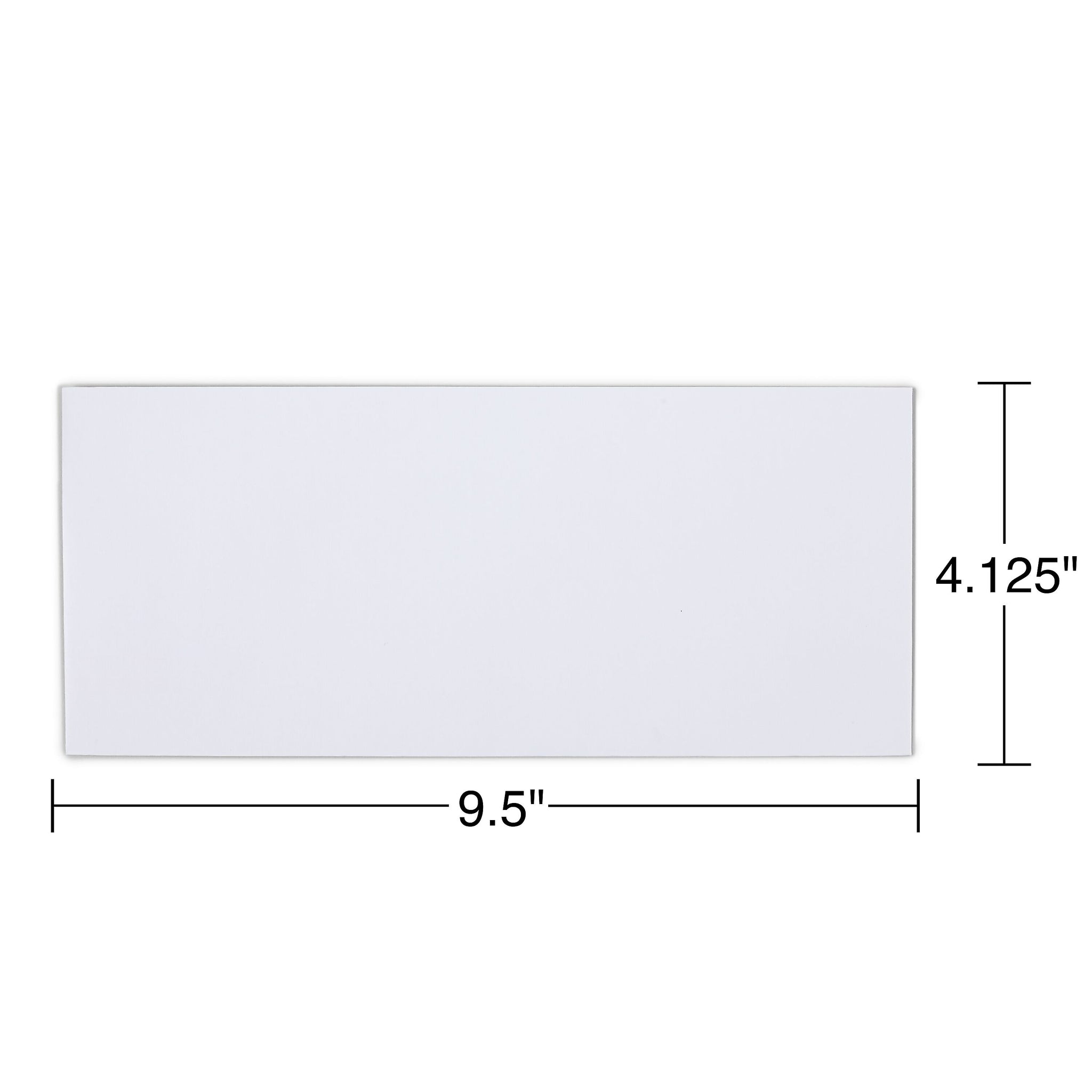 Staples QuickStrip EasyClose #10 Business Envelopes, 4 1/8