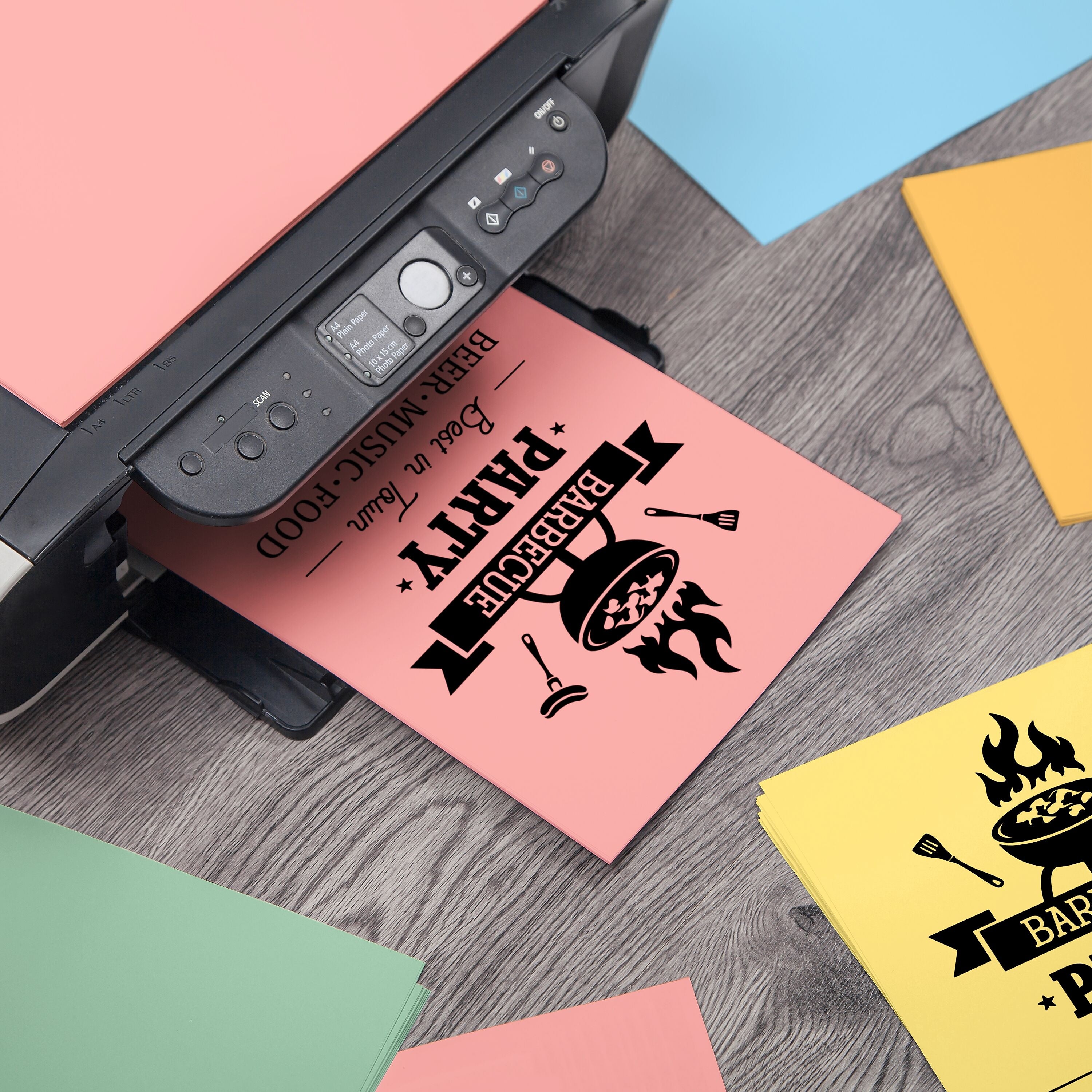 Staples Recycled Pastel Multipurpose Paper, 20 lbs., 8.5