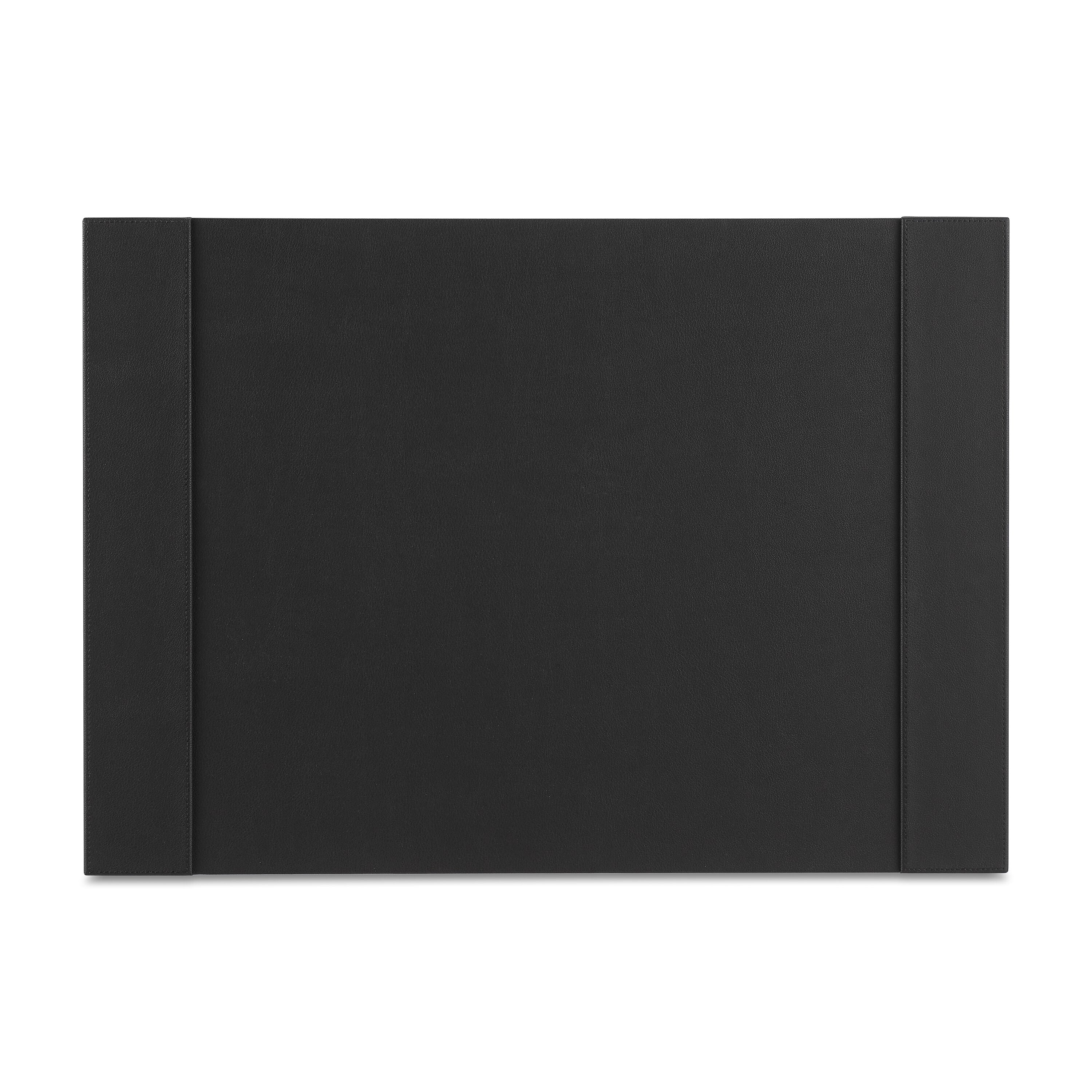 Staples Refillable Faux leather Desk Pad with Side Rail, 24