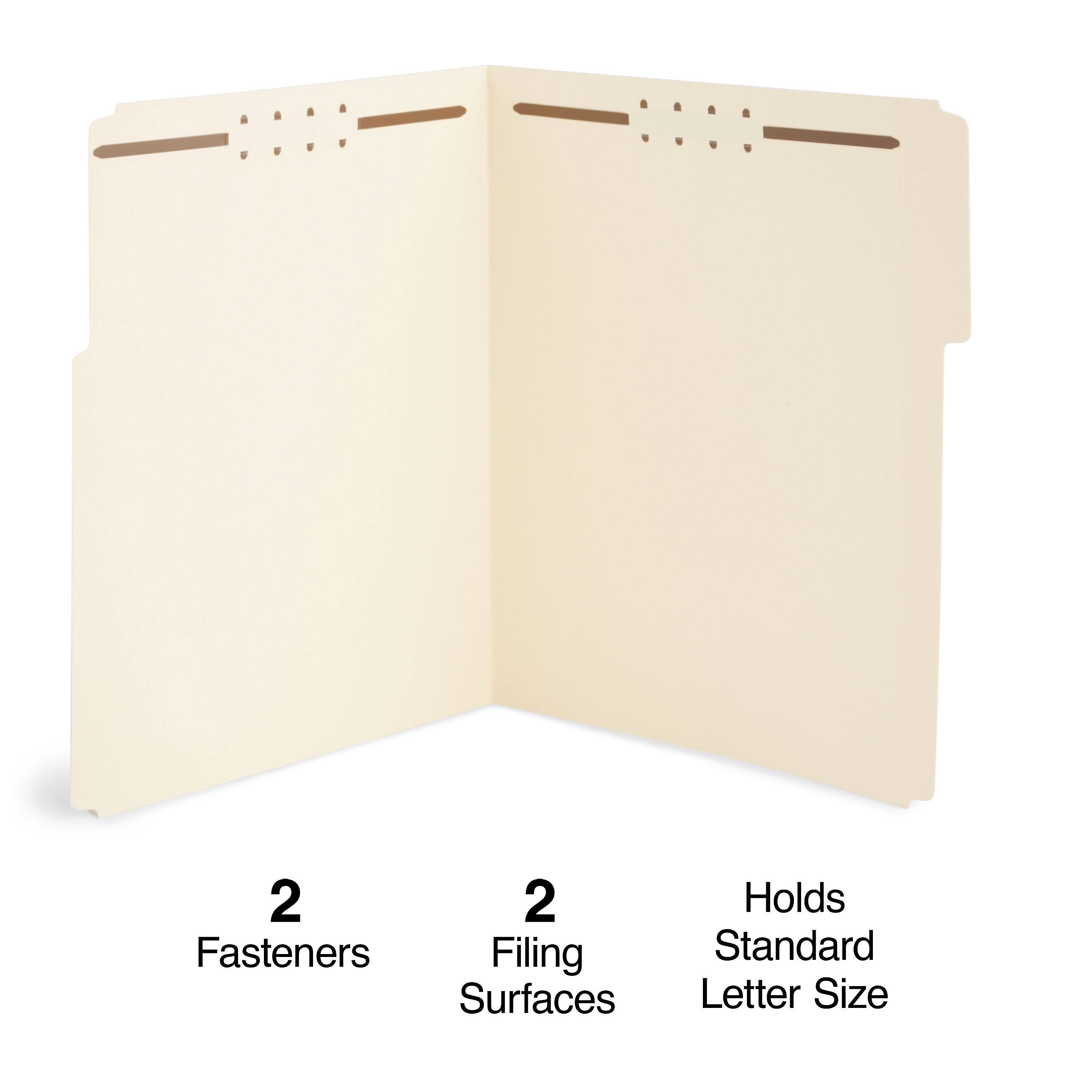 Staples® Reinforced Classification Folder, 2