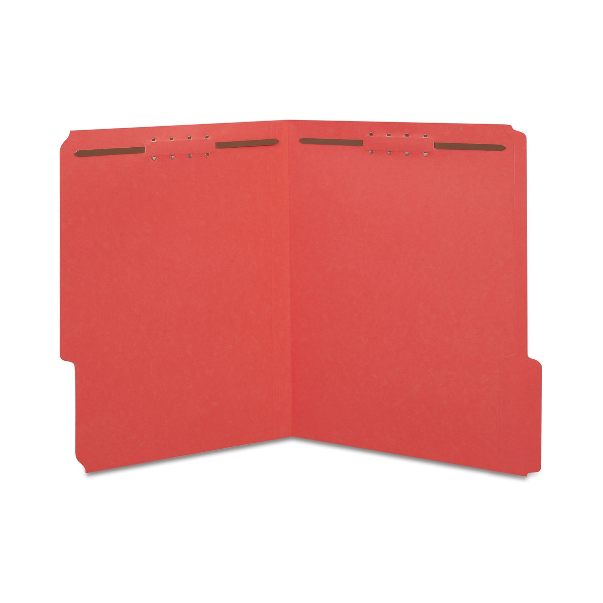 Staples® Reinforced Classification Folder, 2" Expansion, Letter Size, Red, 50/Box