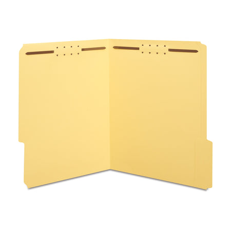 Staples® Reinforced Classification Folder, 2" Expansion, Letter Size, Yellow, 50/Box