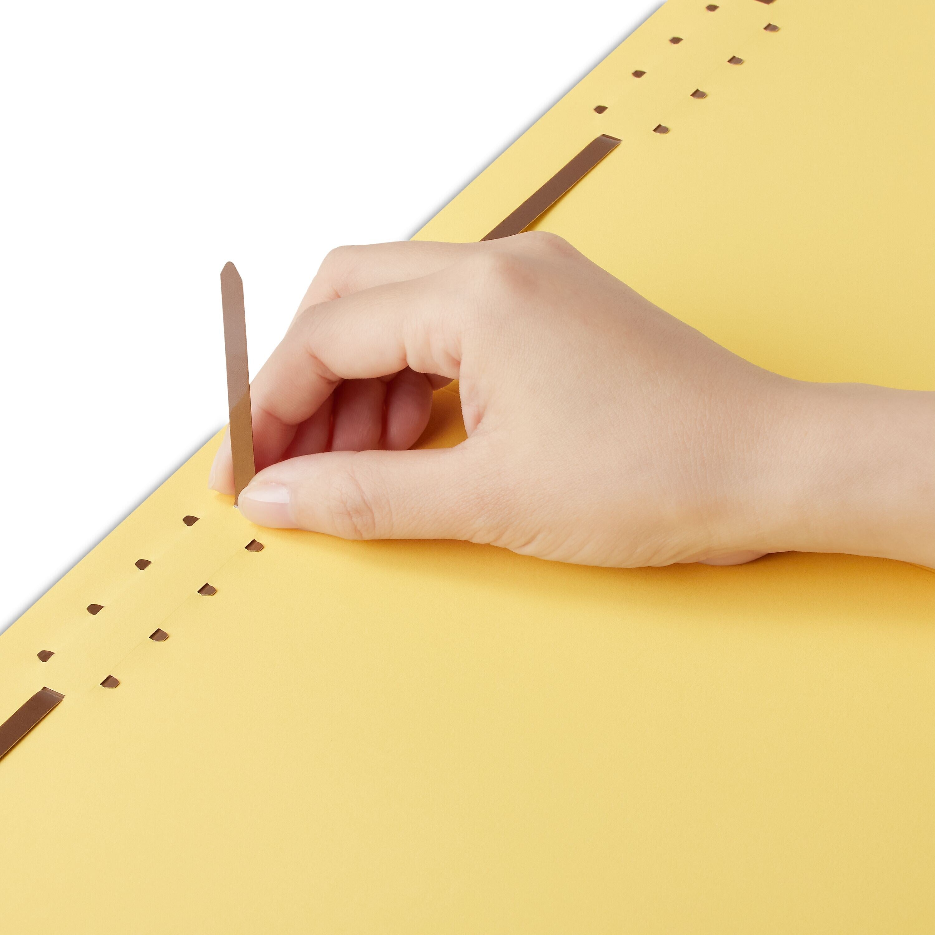 Staples® Reinforced Classification Folder, 2
