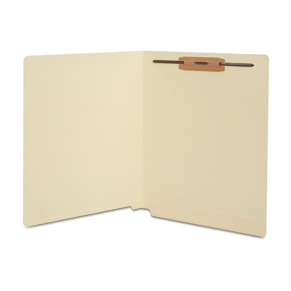 Staples® Reinforced Classification Folder, Letter Size, Manila, 50/Box
