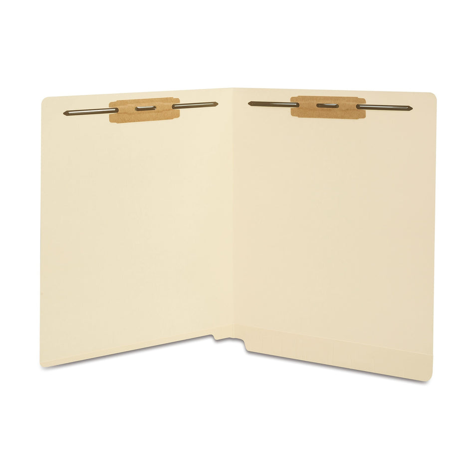 Staples® Reinforced Classification Folder, Letter Size, Manila, 50/Box